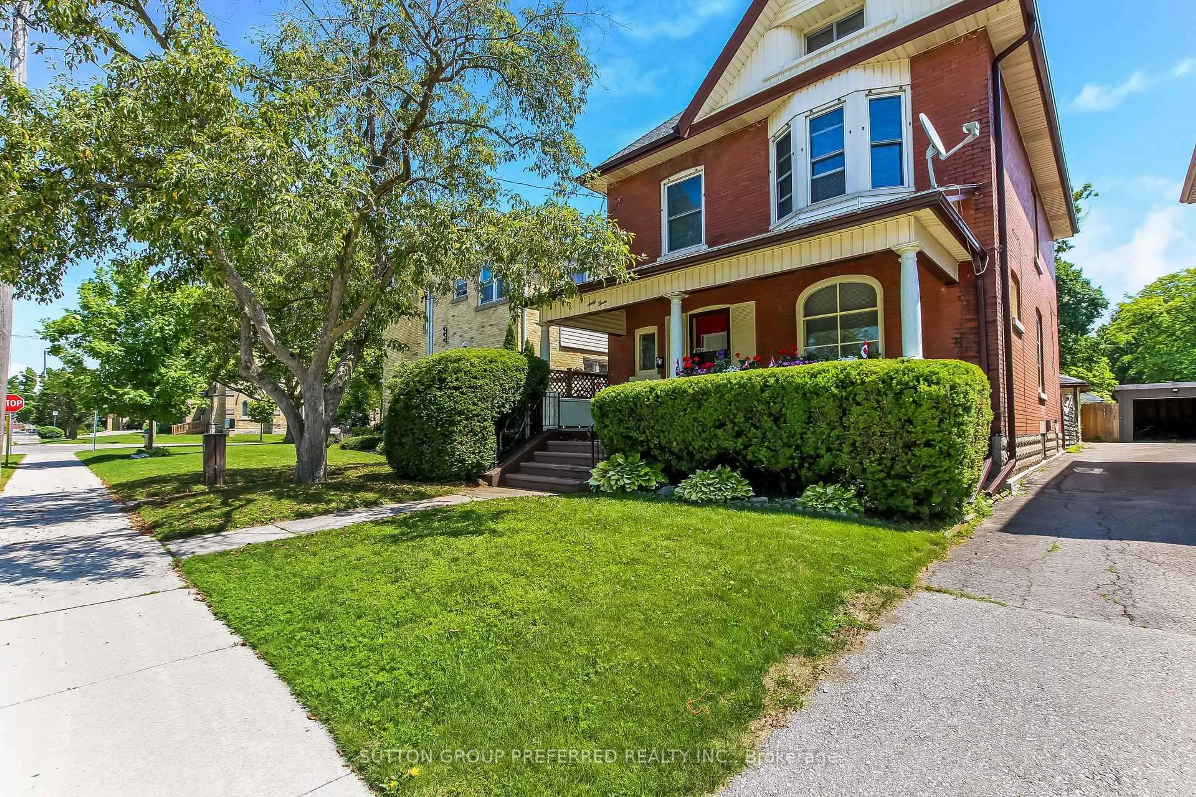 Home with brick exterior material, street for 63 SOUTHWICK St, St. Thomas Ontario N5R 3S4