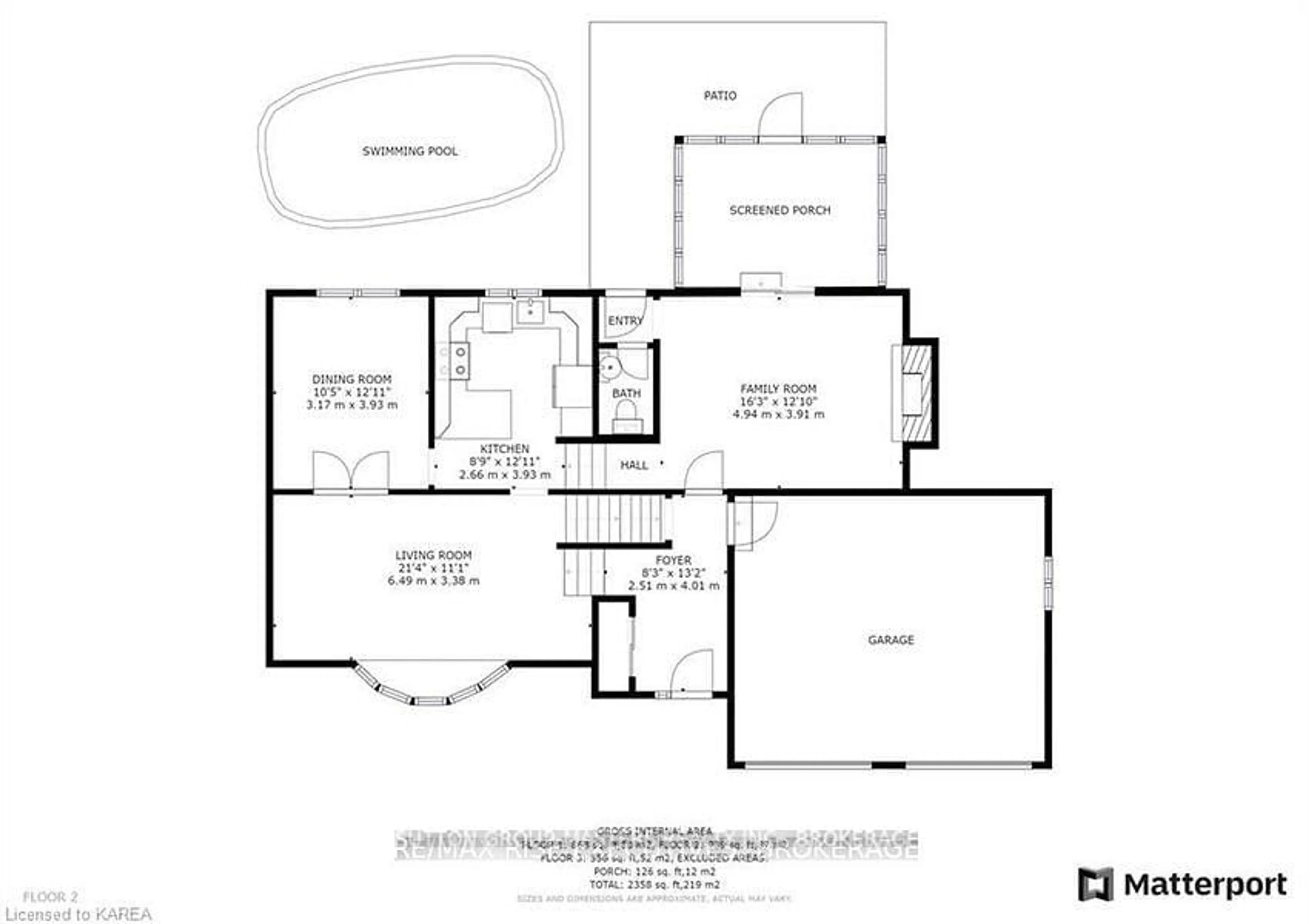 Floor plan for 715 Collins Bay Rd, Kingston Ontario K7M 5H1