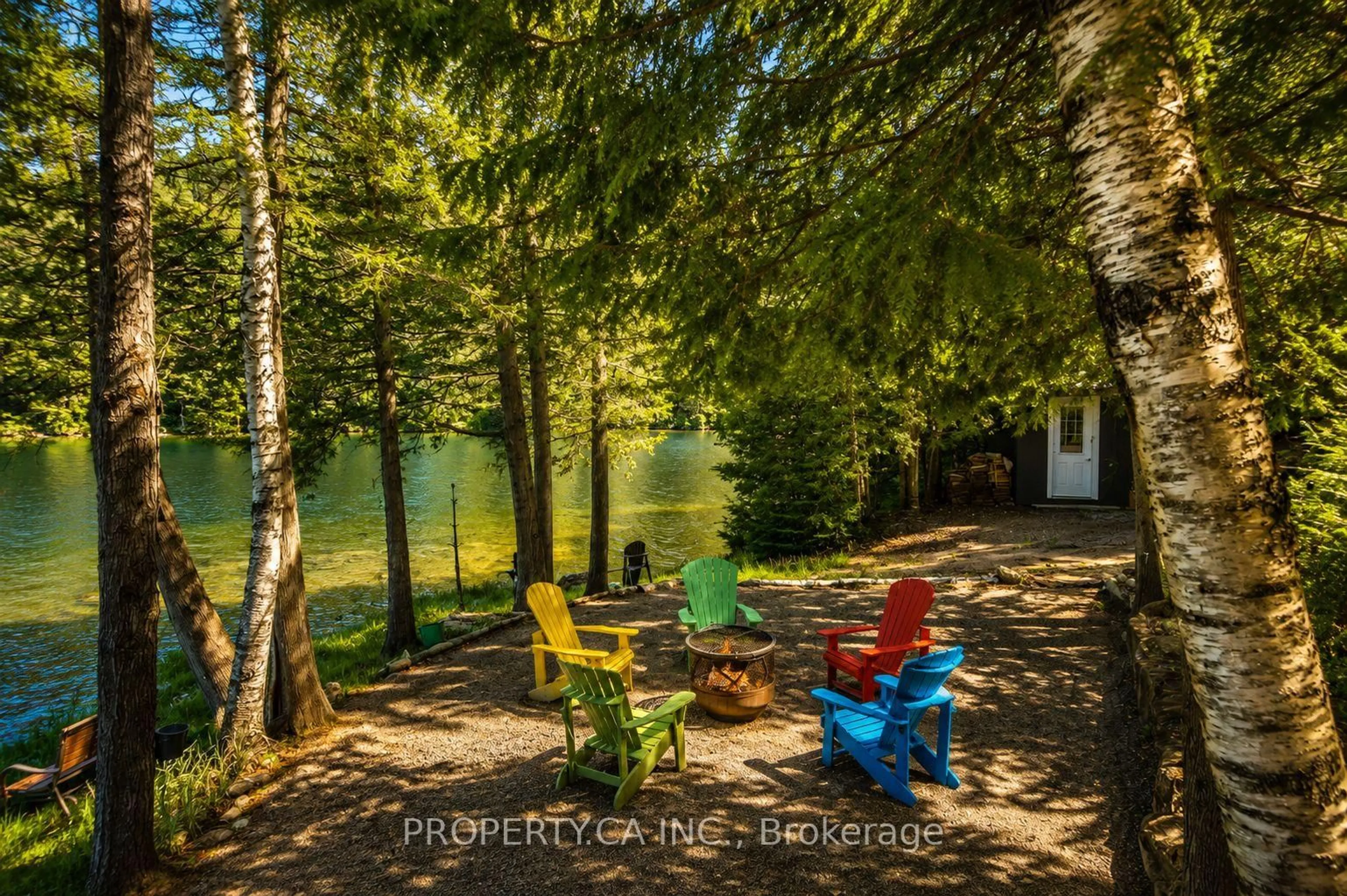 Patio, forest/trees view for 88A Rocky Dr, Bancroft Ontario K0L 1C0