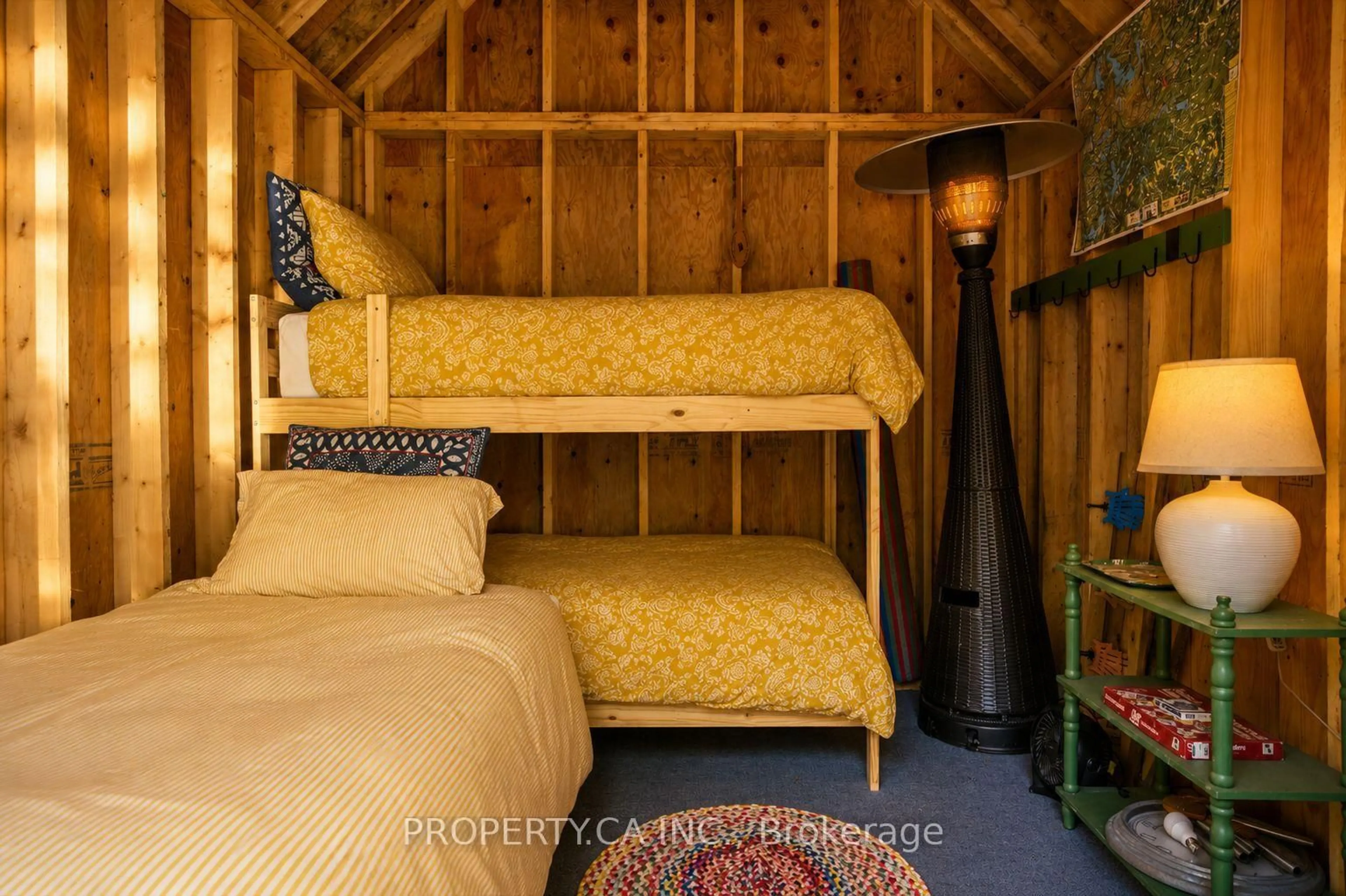 Bedroom with bed, unknown for 88A Rocky Dr, Bancroft Ontario K0L 1C0