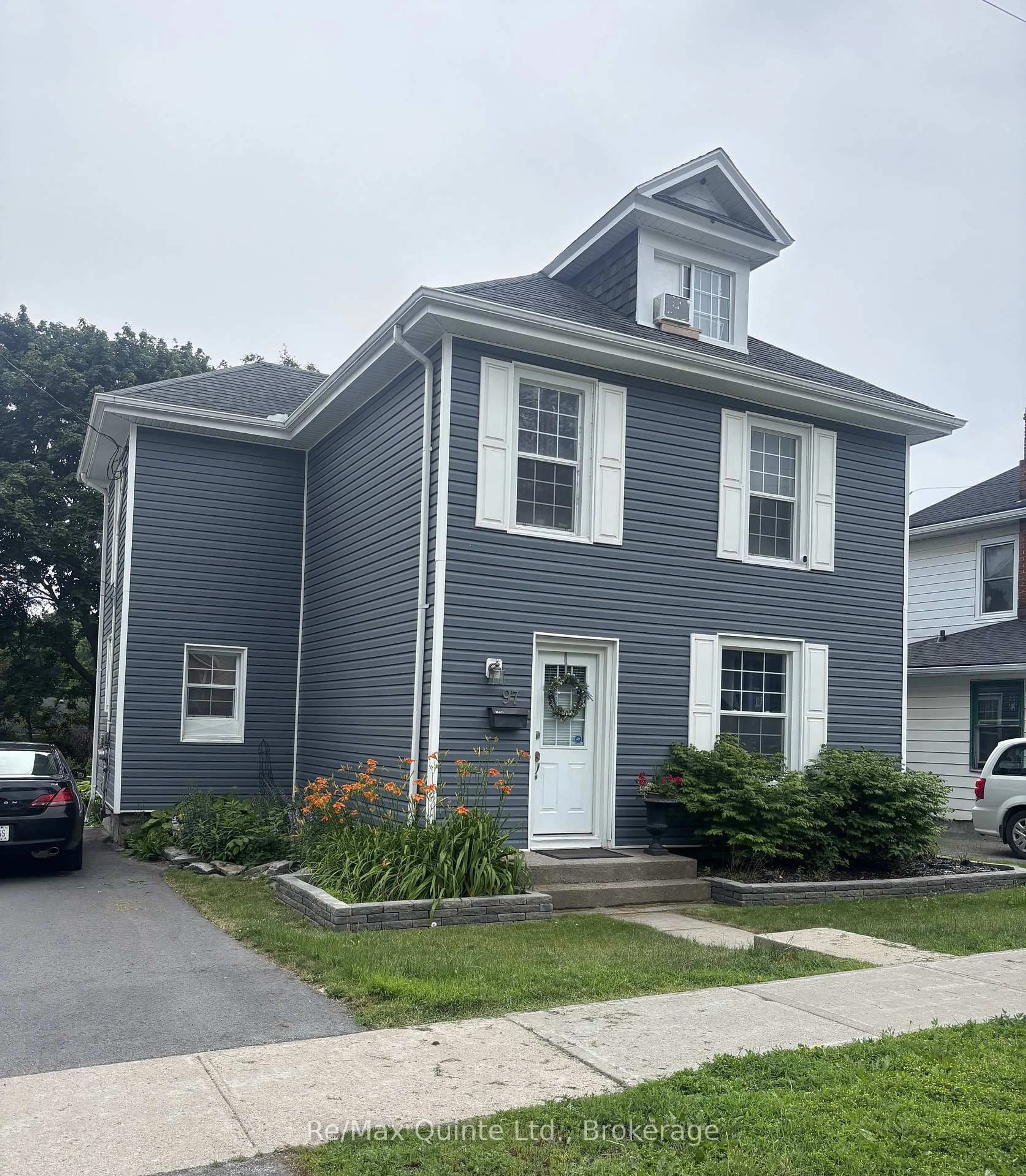 Home with vinyl exterior material, street for 97 Spring St, Quinte West Ontario K8V 3Y9