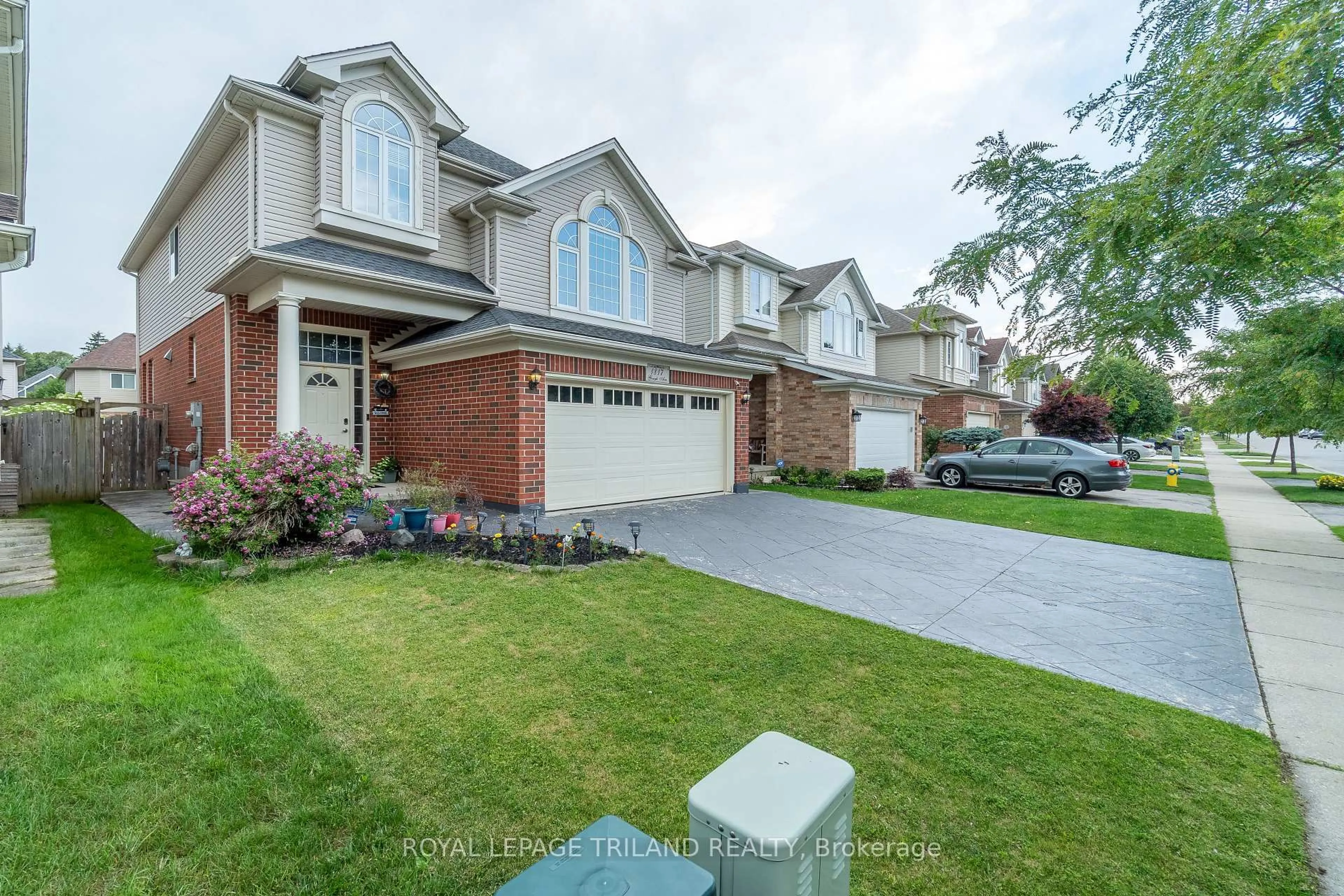 Home with brick exterior material, street for 1817 Gough Ave, London North Ontario N5X 4P6