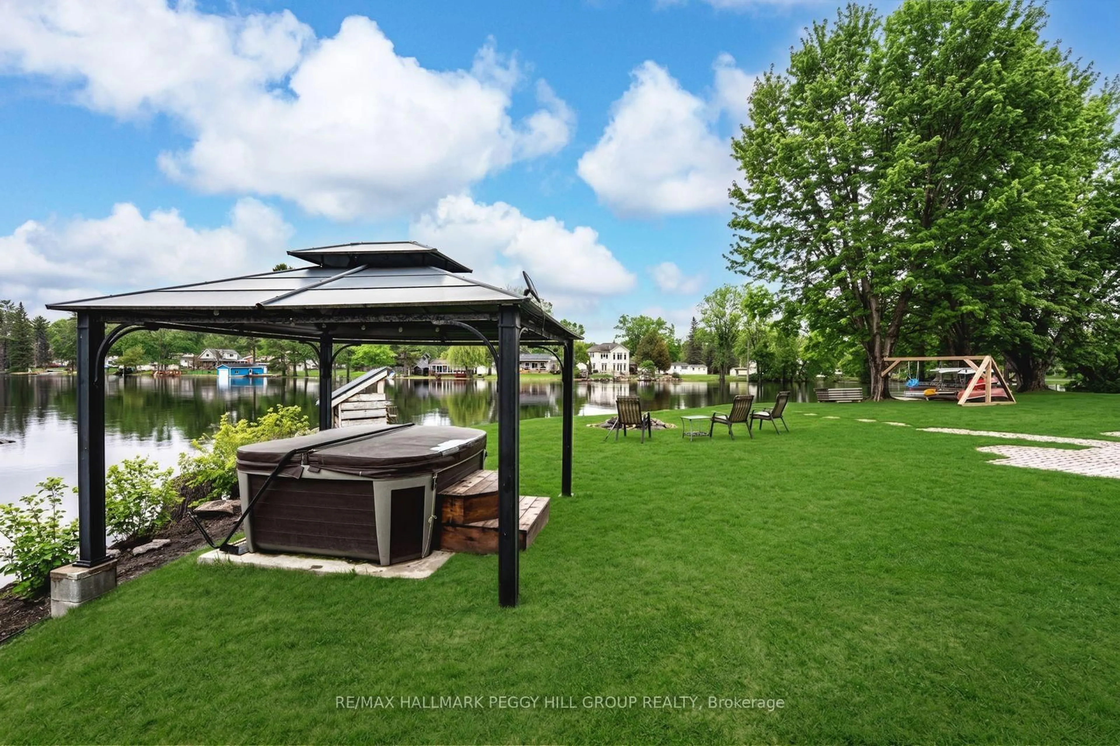 Patio, water/lake/river/ocean view for 1002 Cowbell Lane, Gravenhurst Ontario P0E 1N0