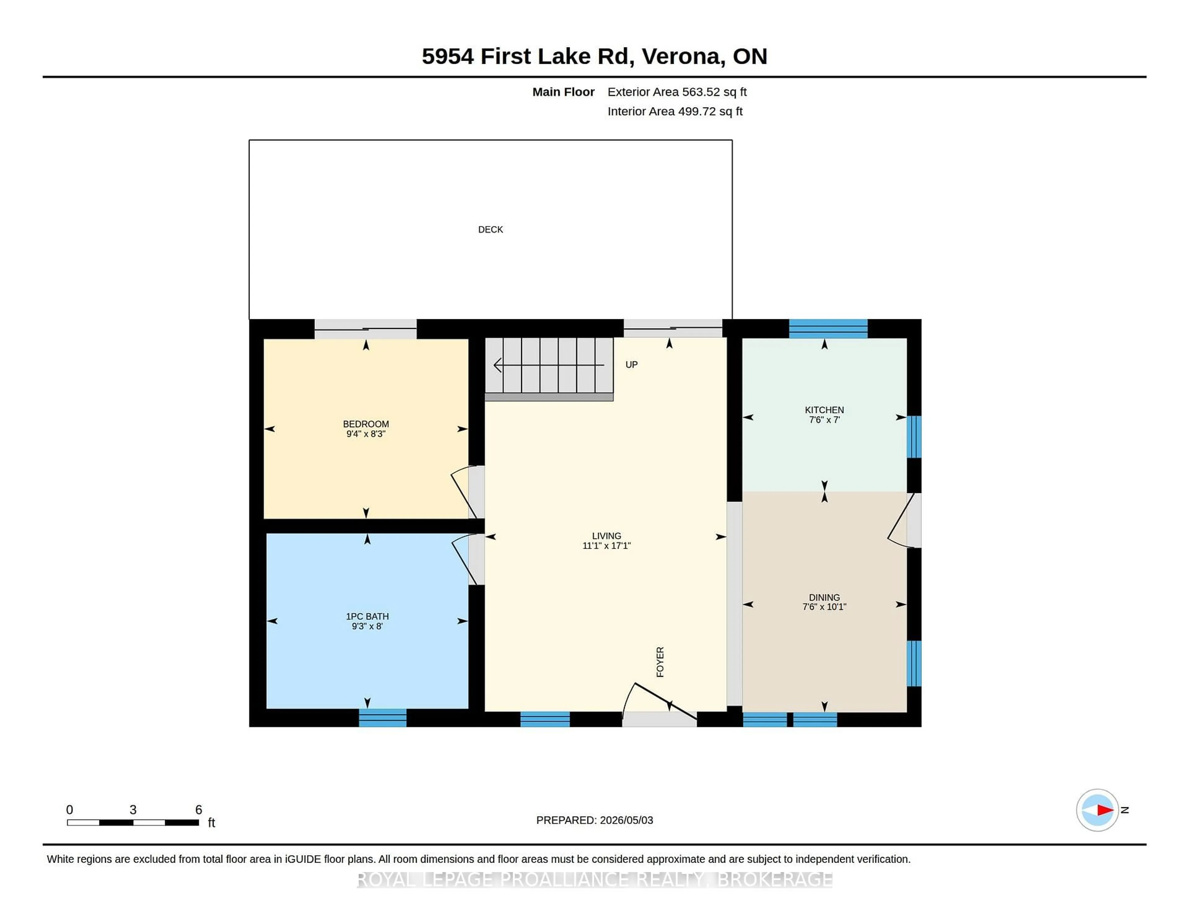 Floor plan for 5954 First Lake Rd, Verona Ontario K0H 2W0
