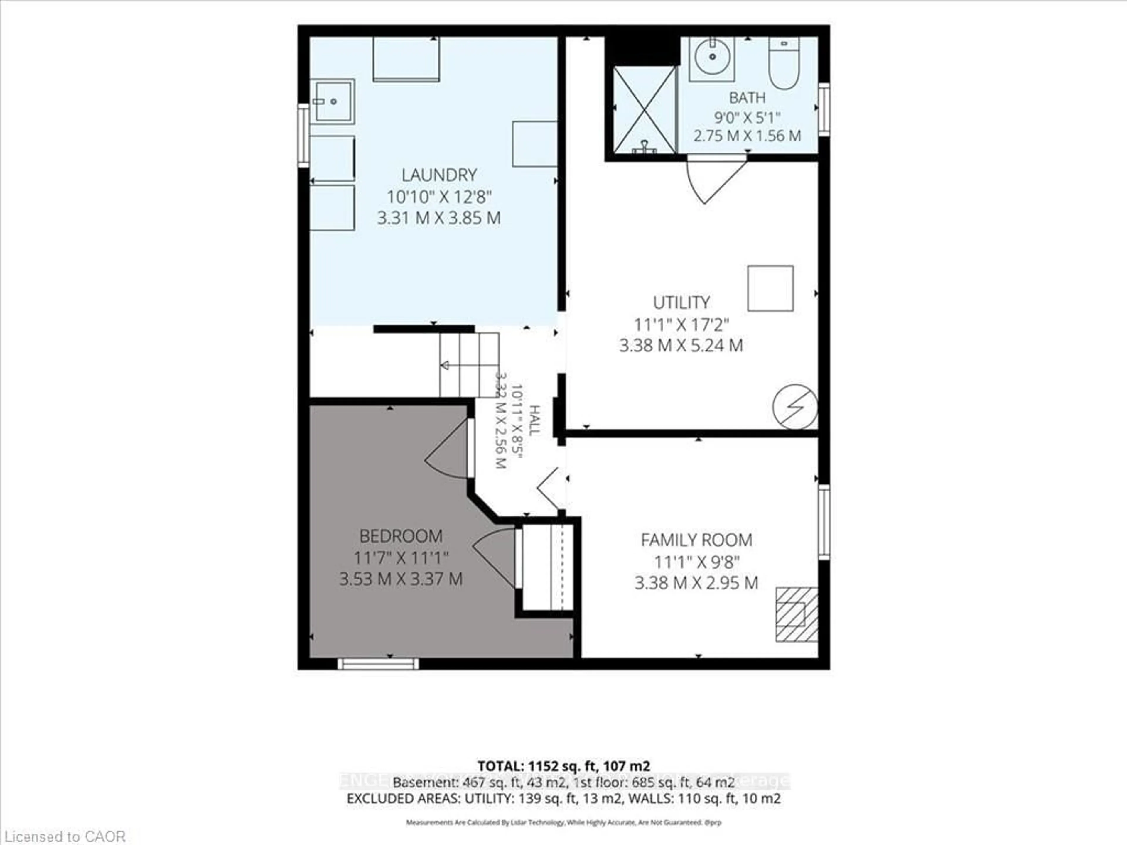 Floor plan for 100 Stirling Ave, Kitchener Ontario N2G 3N9