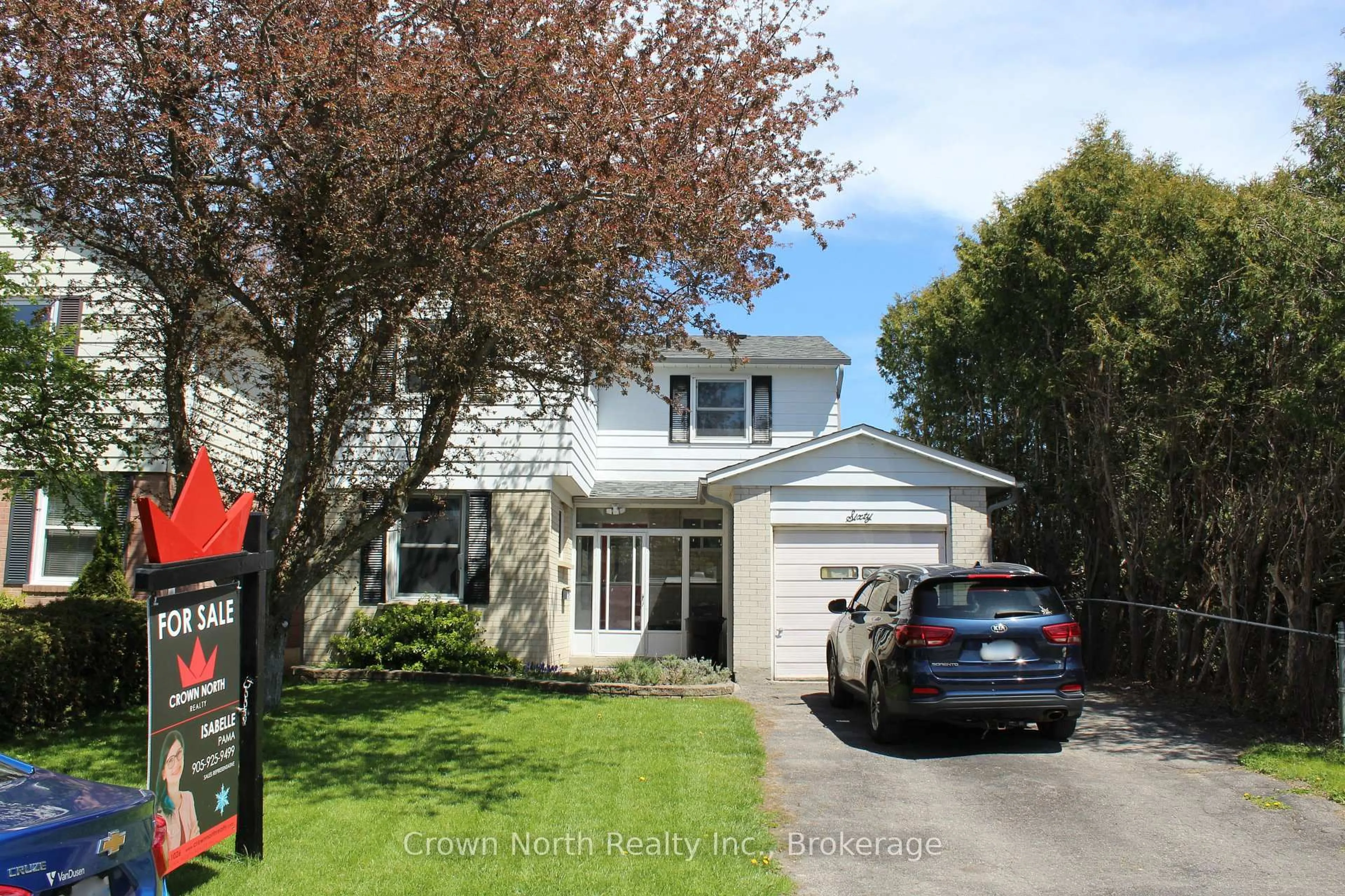 Home with vinyl exterior material, street for 60 Pochon Ave, Port Hope Ontario L1A 2X9