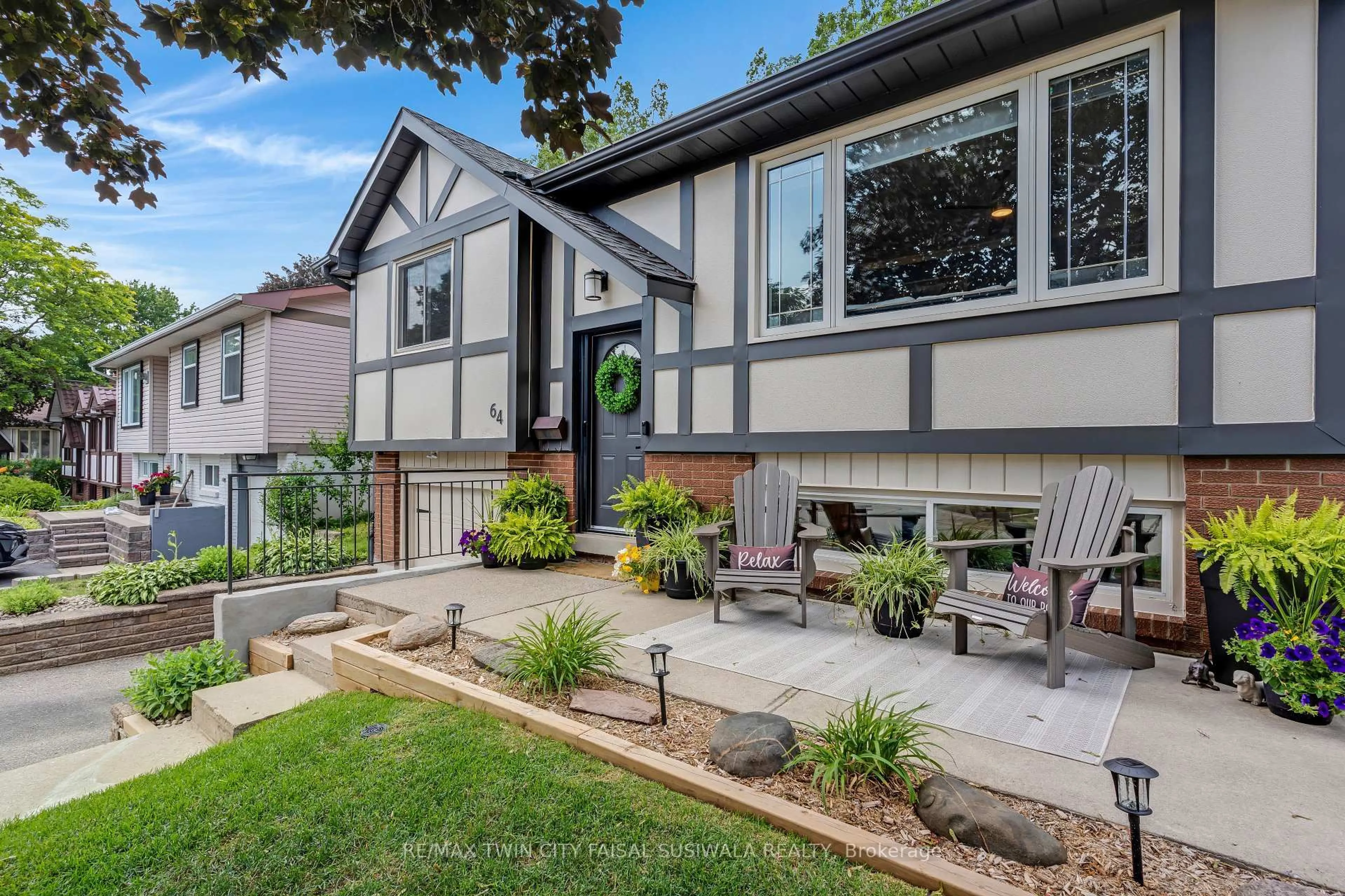 Home with vinyl exterior material, street for 64 Cindy Ave, Cambridge Ontario N3C 3J2