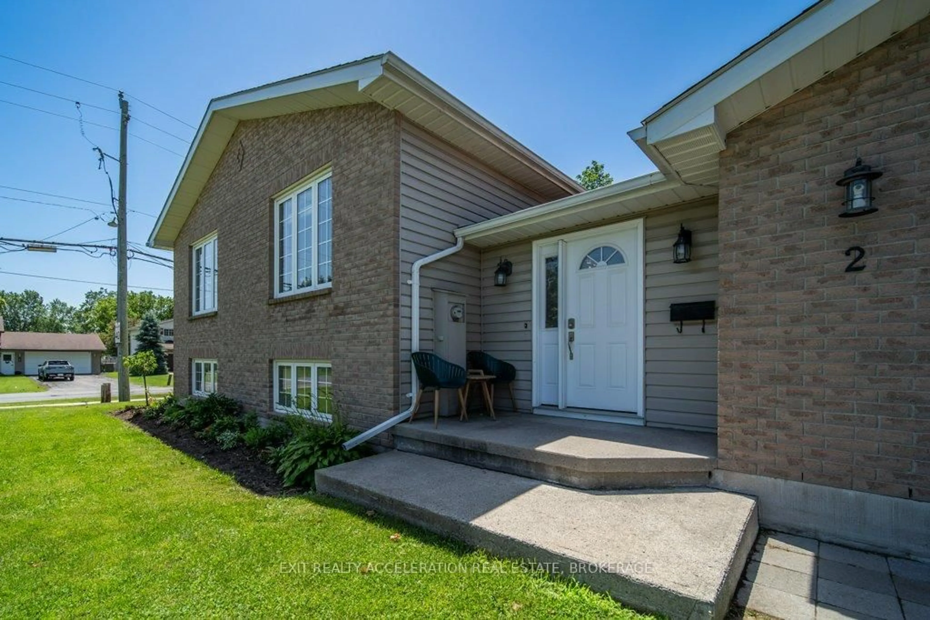 Home with brick exterior material, street for 2 Angus Dr, Greater Napanee Ontario K7R 3W6