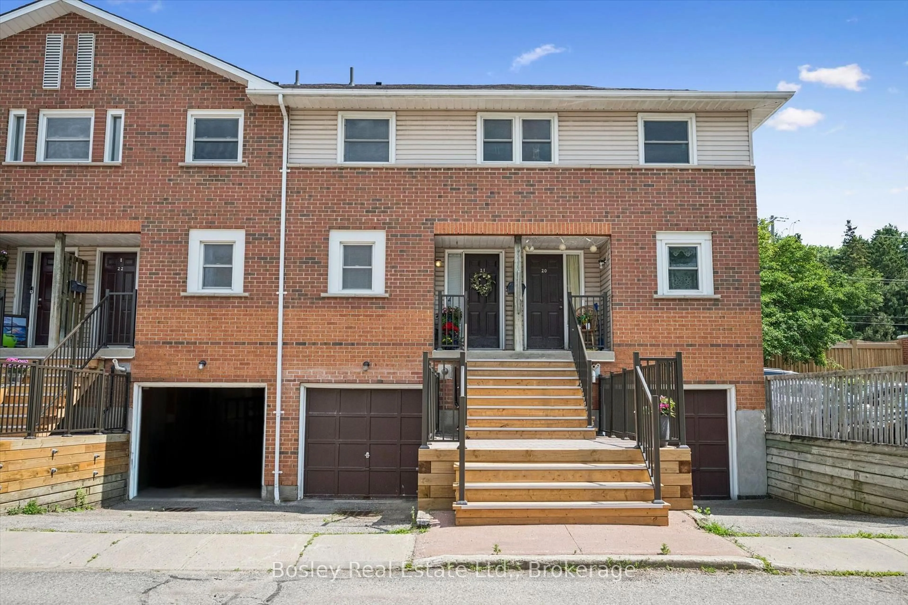 Home with brick exterior material, street for 459 Beechwood Pl #21, Waterloo Ontario N2T 2N8