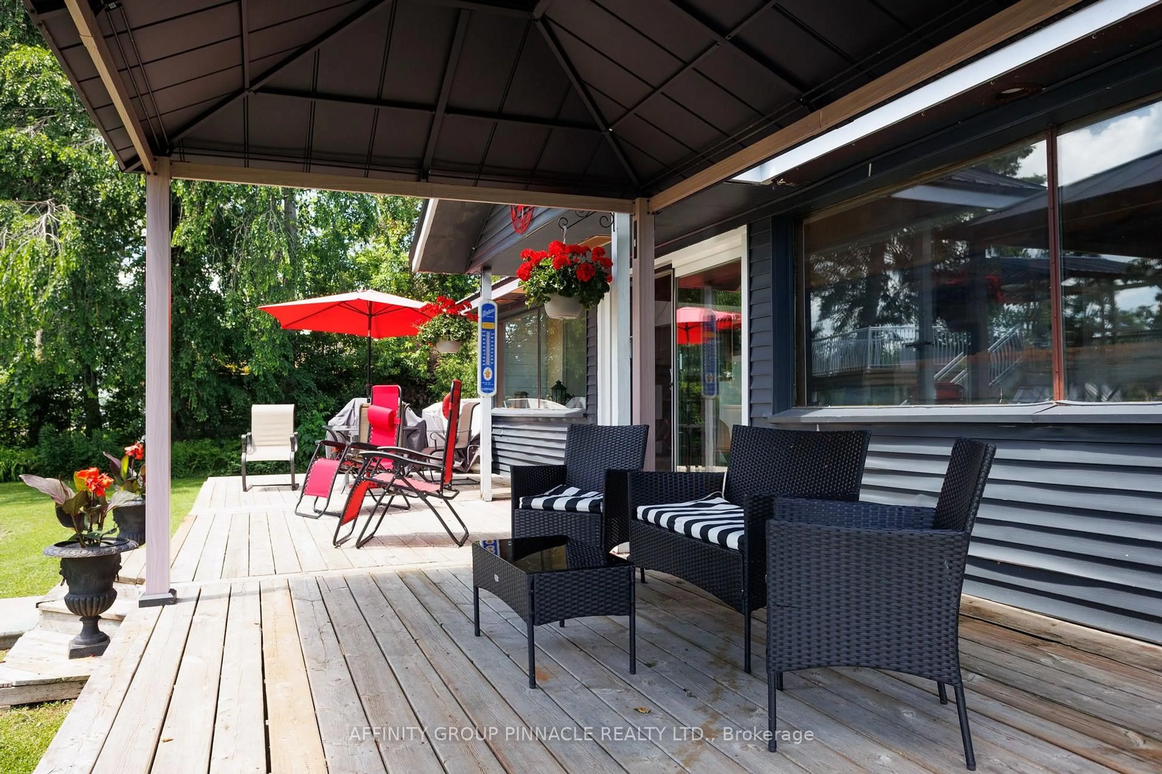 Patio, street for 34 Coldstream Rd, Kawartha Lakes Ontario K0M 1N0