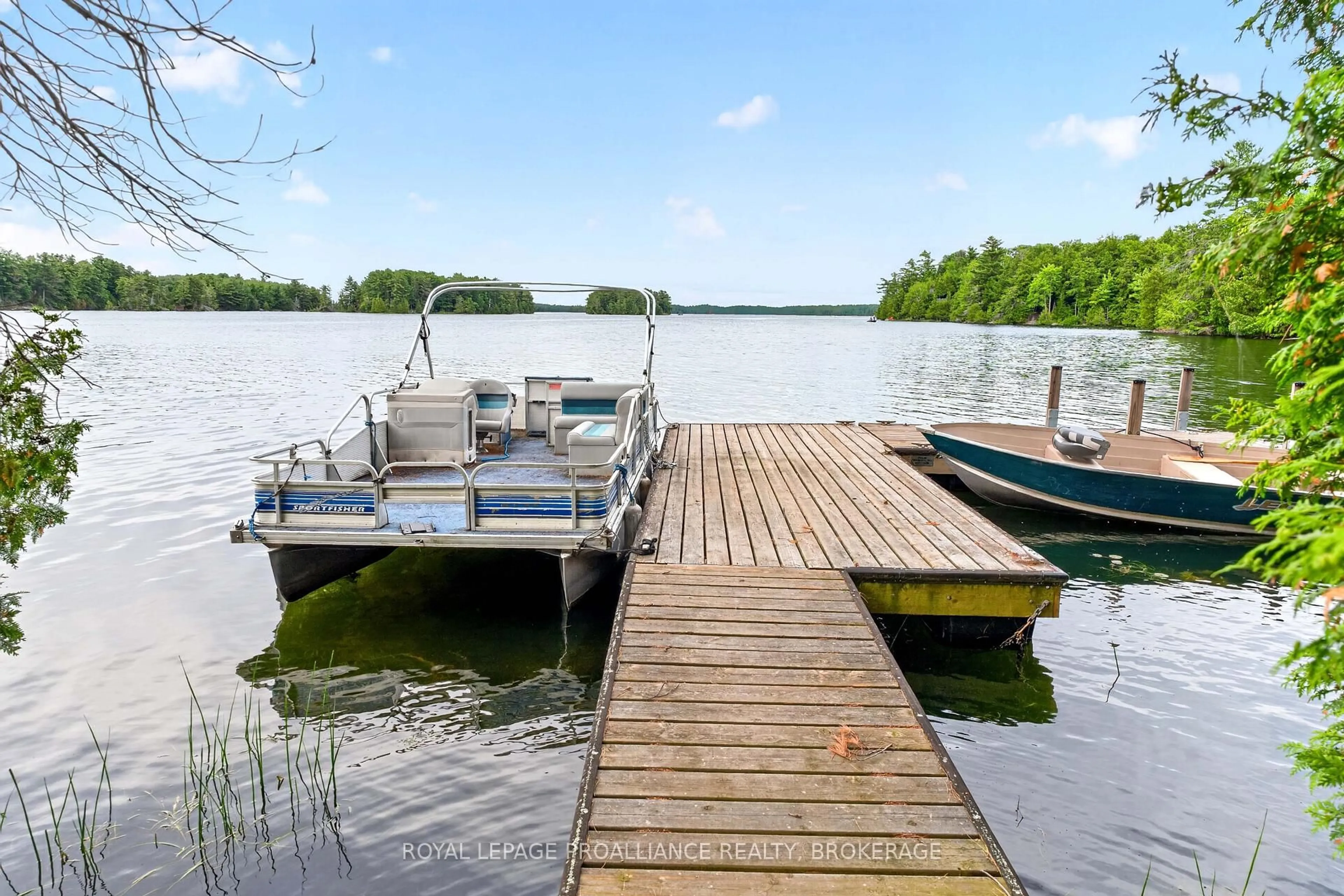 Patio, water/lake/river/ocean view for 3 Scott Island, Rideau Lakes Ontario K0G 1X0
