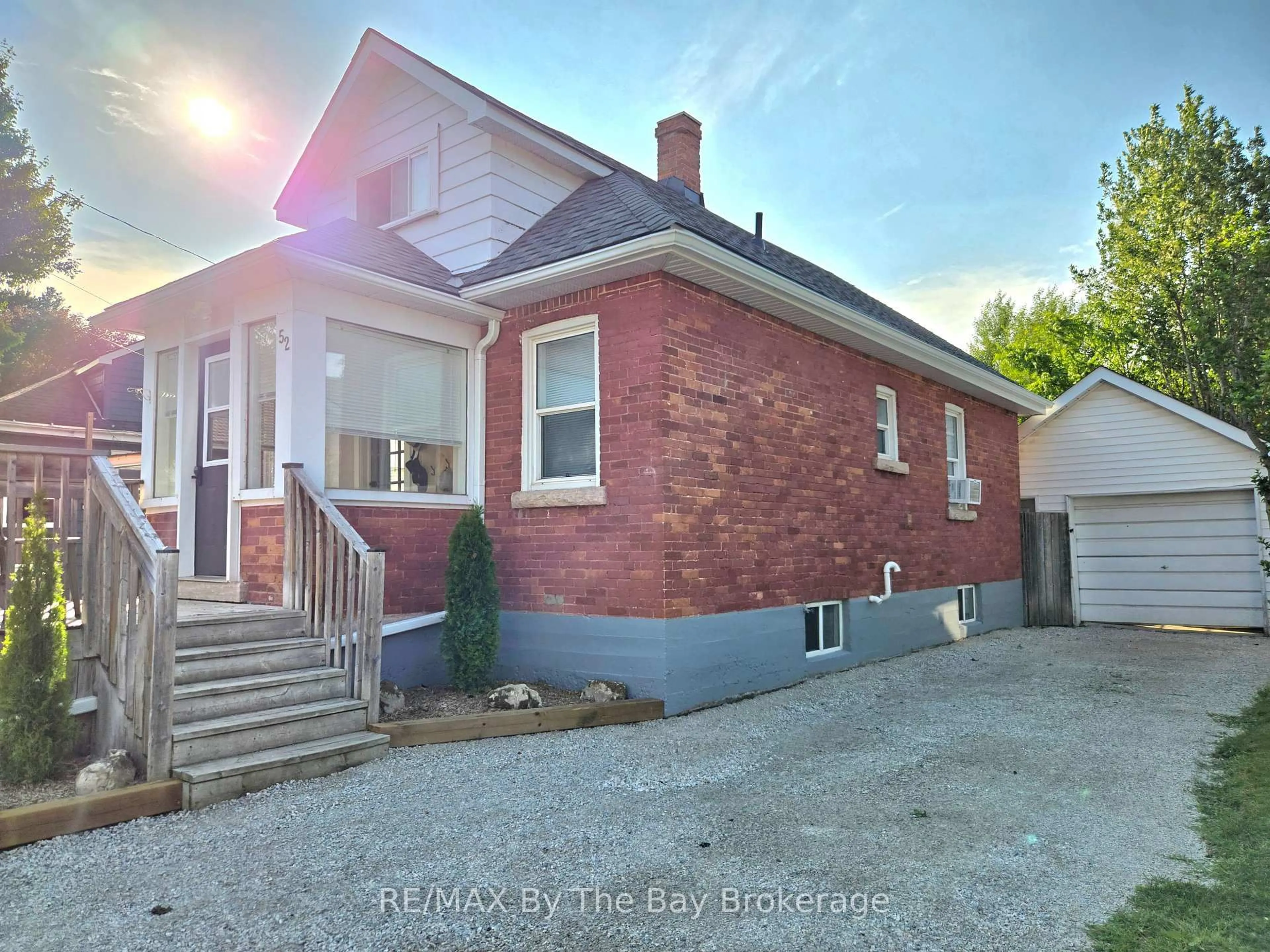 Home with brick exterior material, street for 52 Berry St, Meaford Ontario N4L 1V3