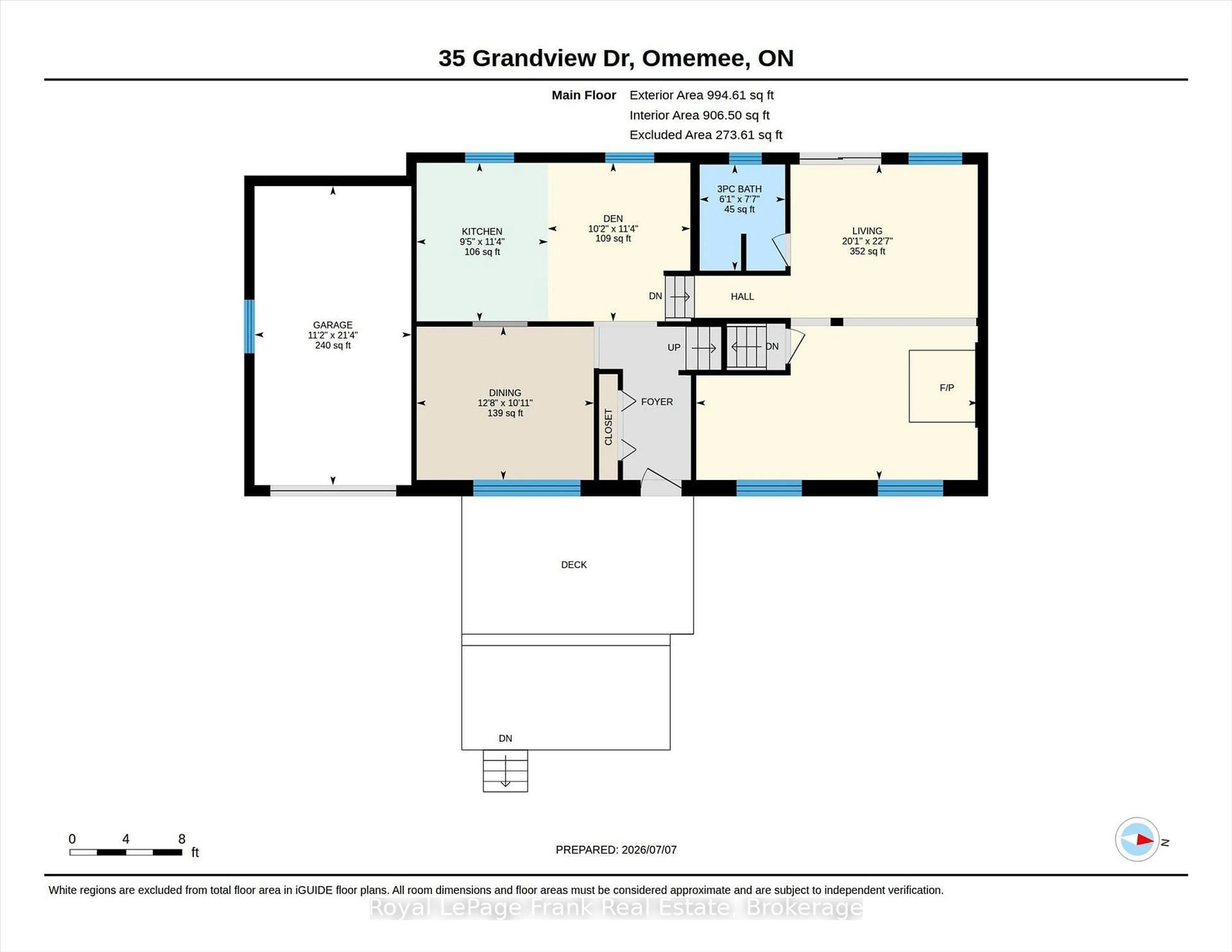 Floor plan for 35 Grandview Dr, Kawartha Lakes Ontario K0L 2W0