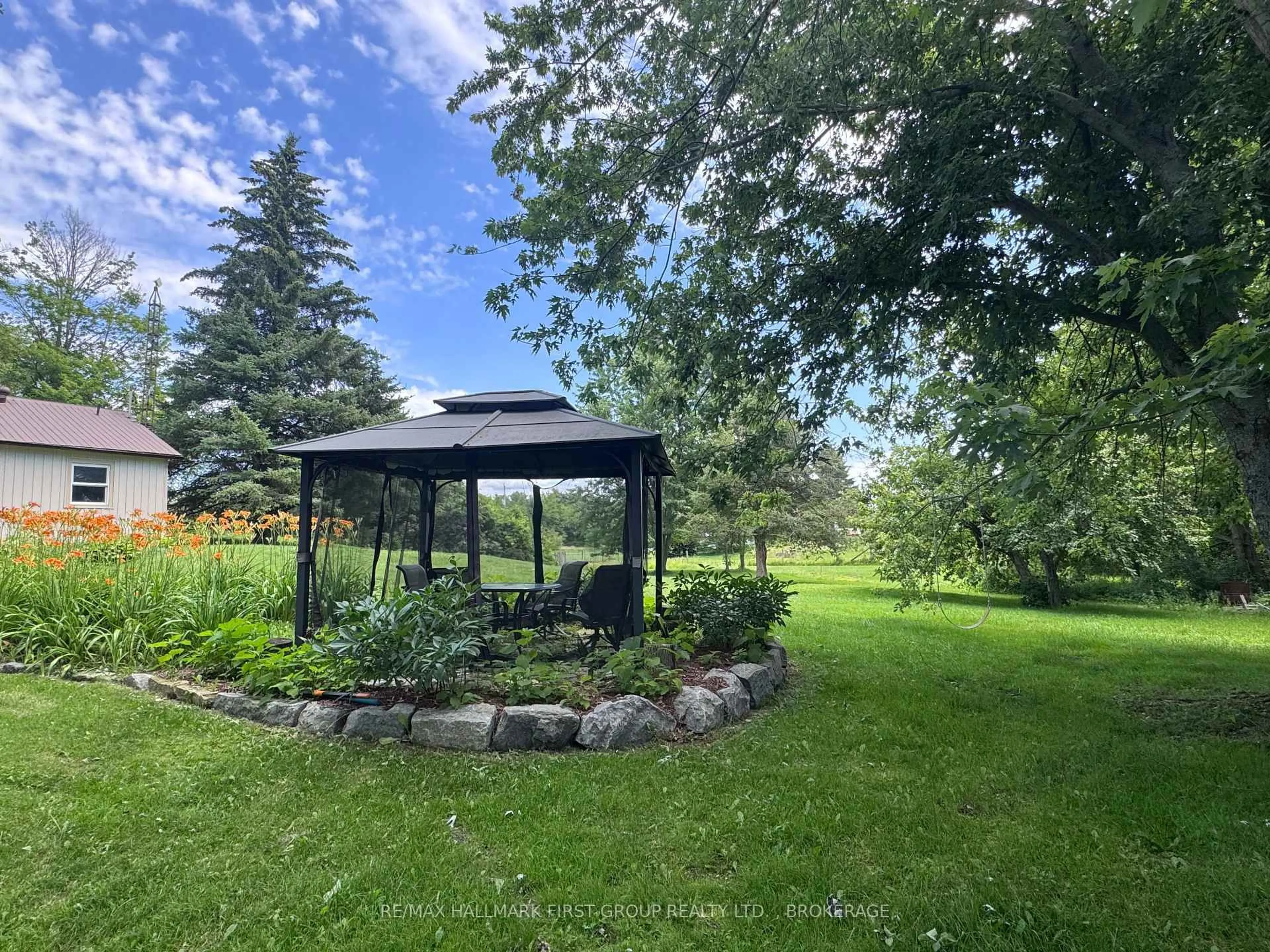 Patio, water/lake/river/ocean view for 1283 Asselstine Rd, Perth Road Ontario K0H 2L0