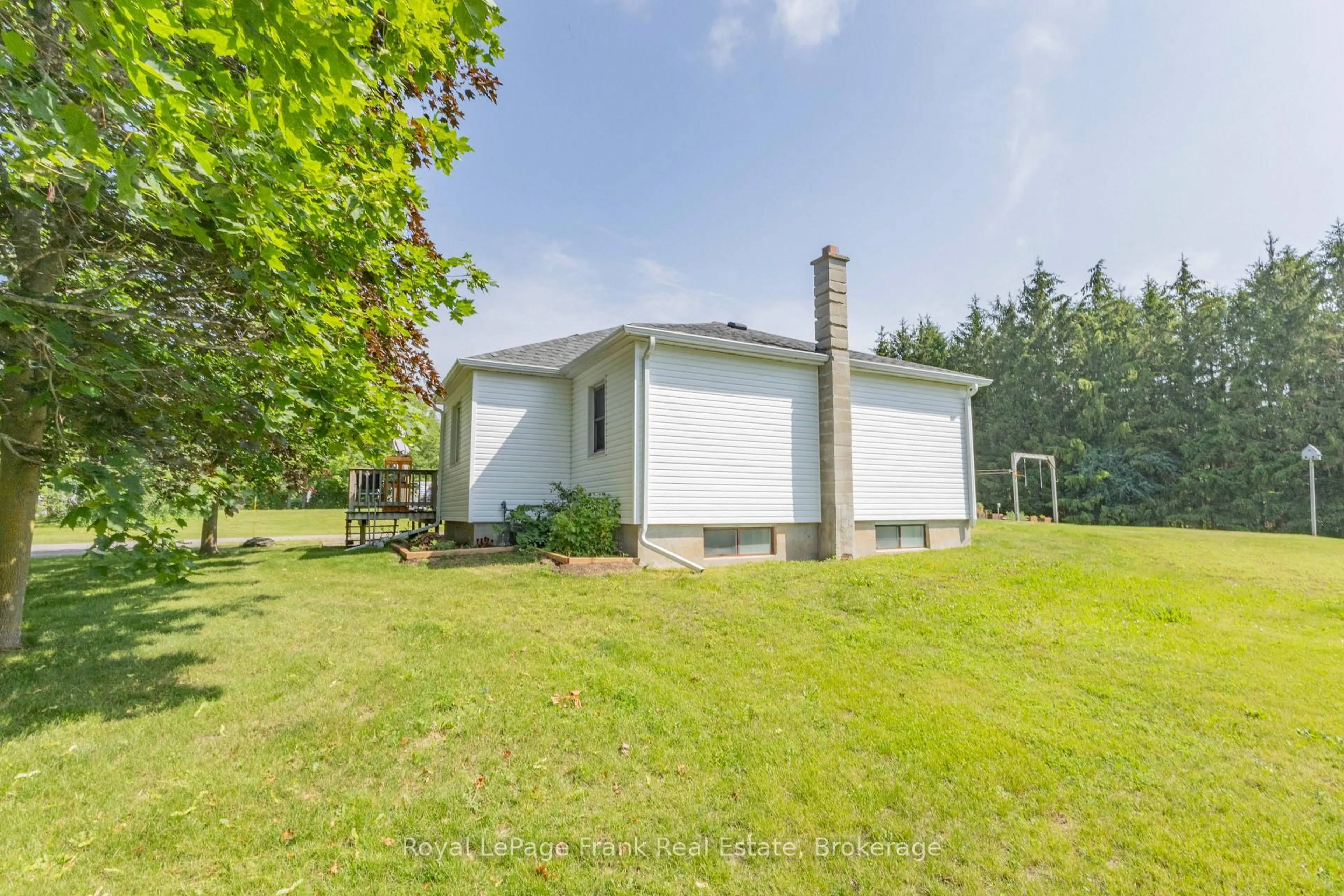 A pic from outside/outdoor area/front of a property/back of a property/a pic from drone, water/lake/river/ocean view for 2326 Elm Tree Rd, Kawartha Lakes Ontario K0M 1E0