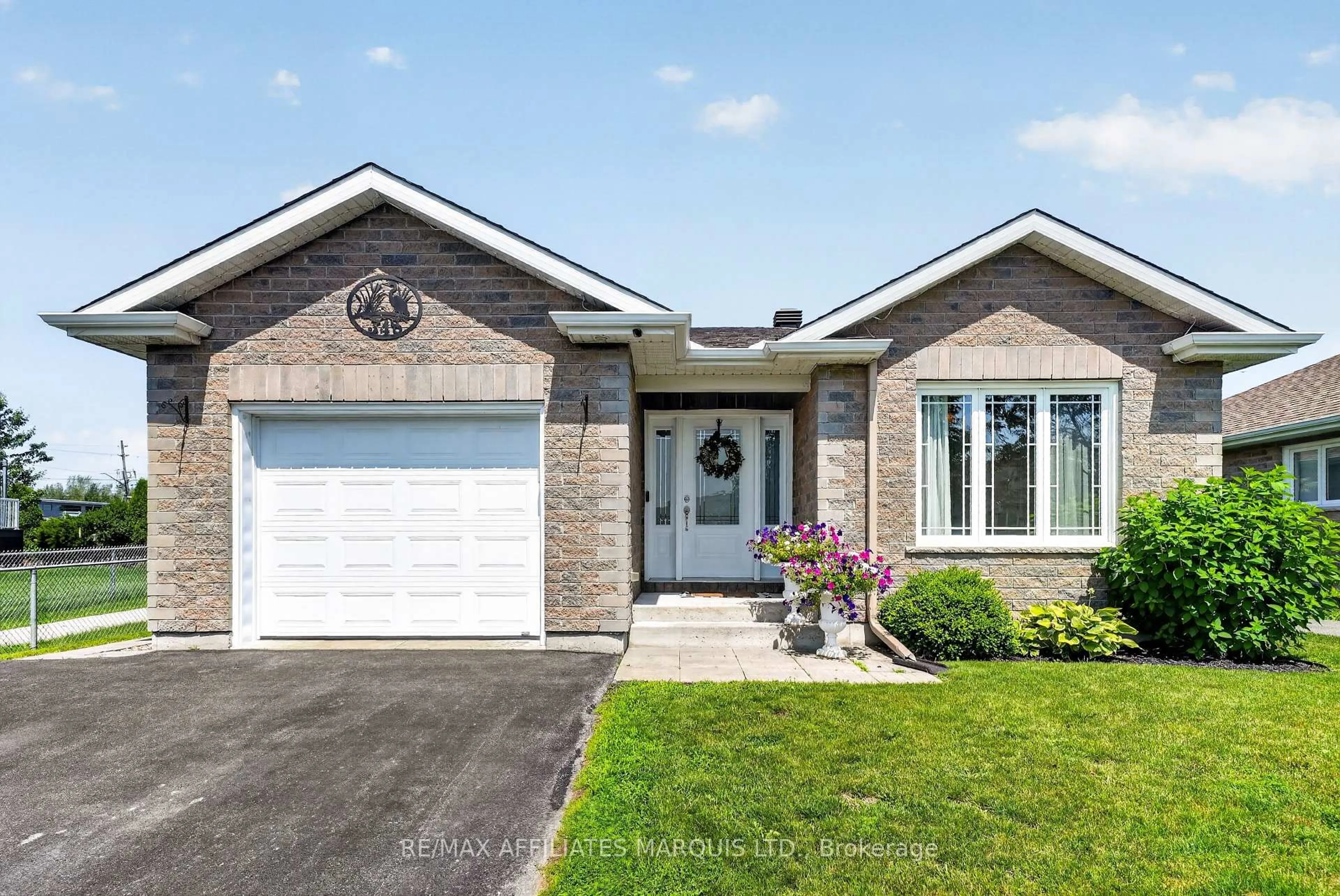 Home with brick exterior material, street for 348 Glen Nora Dr, Cornwall Ontario K6H 0A8