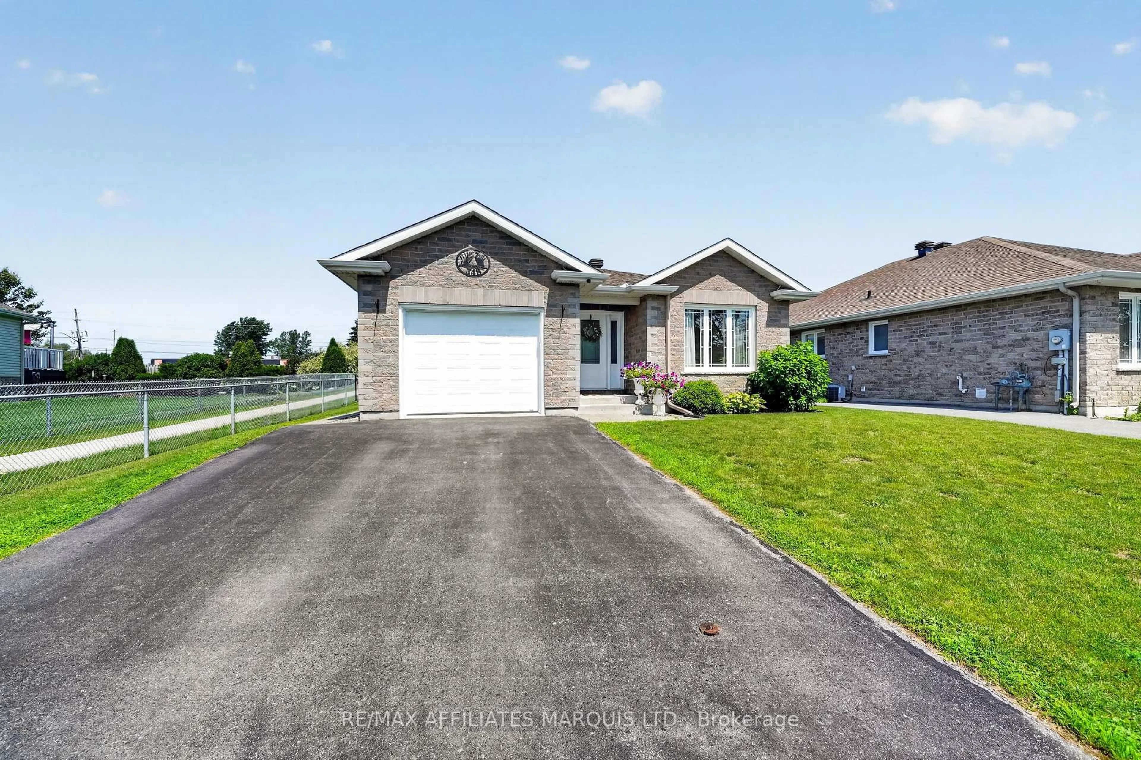Home with brick exterior material, street for 348 Glen Nora Dr, Cornwall Ontario K6H 0A8