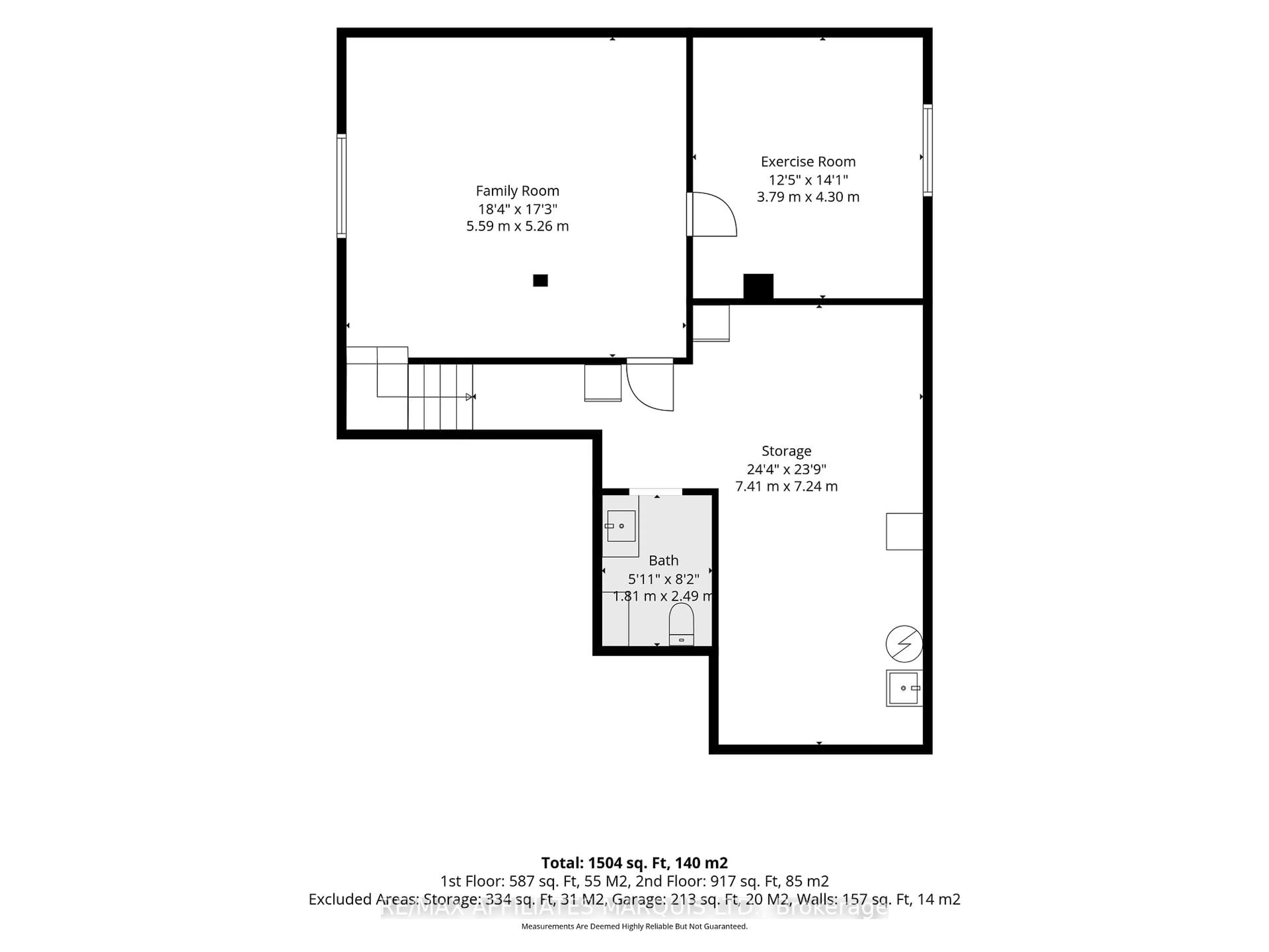 Floor plan for 348 Glen Nora Dr, Cornwall Ontario K6H 0A8
