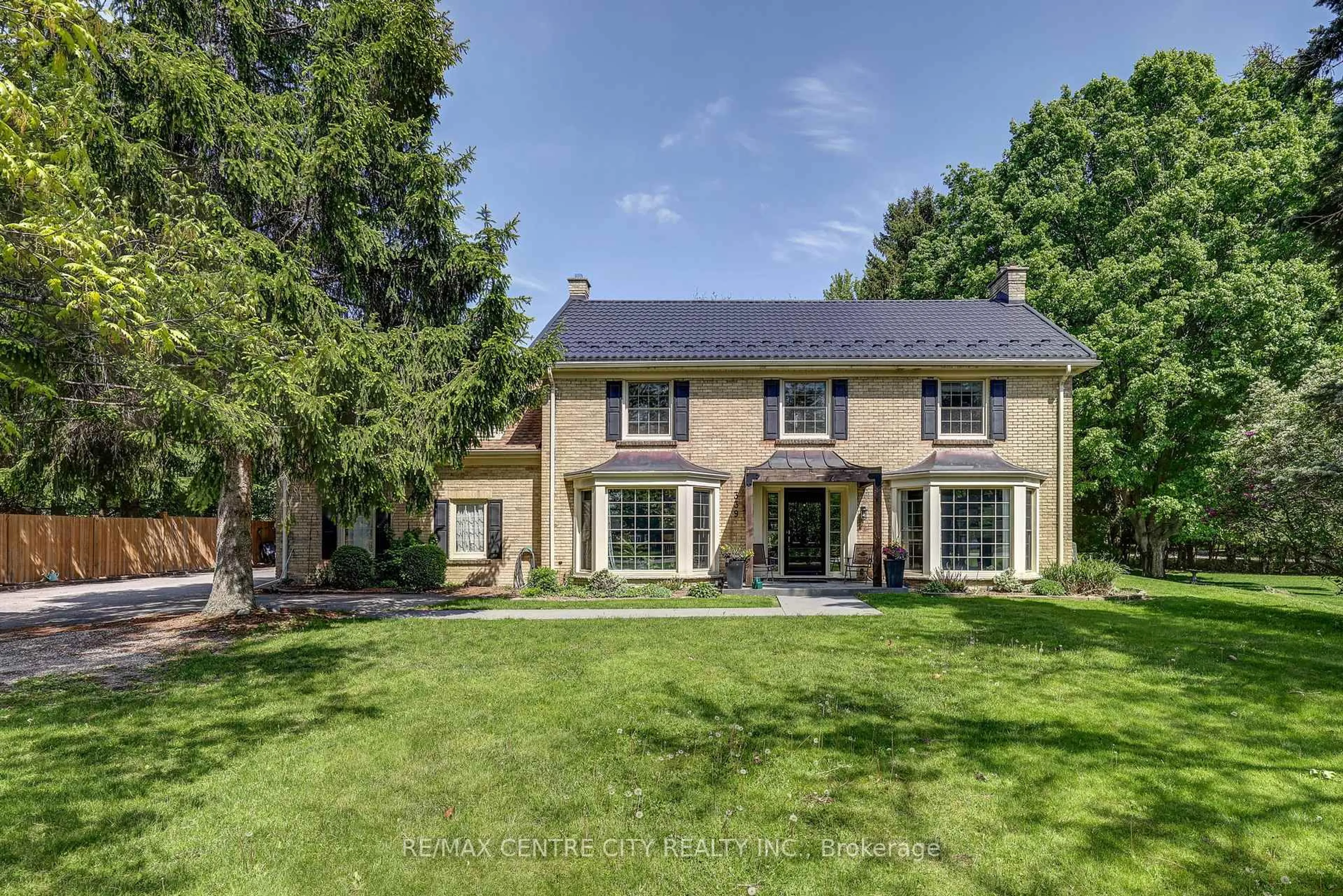 Home with brick exterior material, street for 339 Sunset Dr, Central Elgin Ontario N5R 3C6