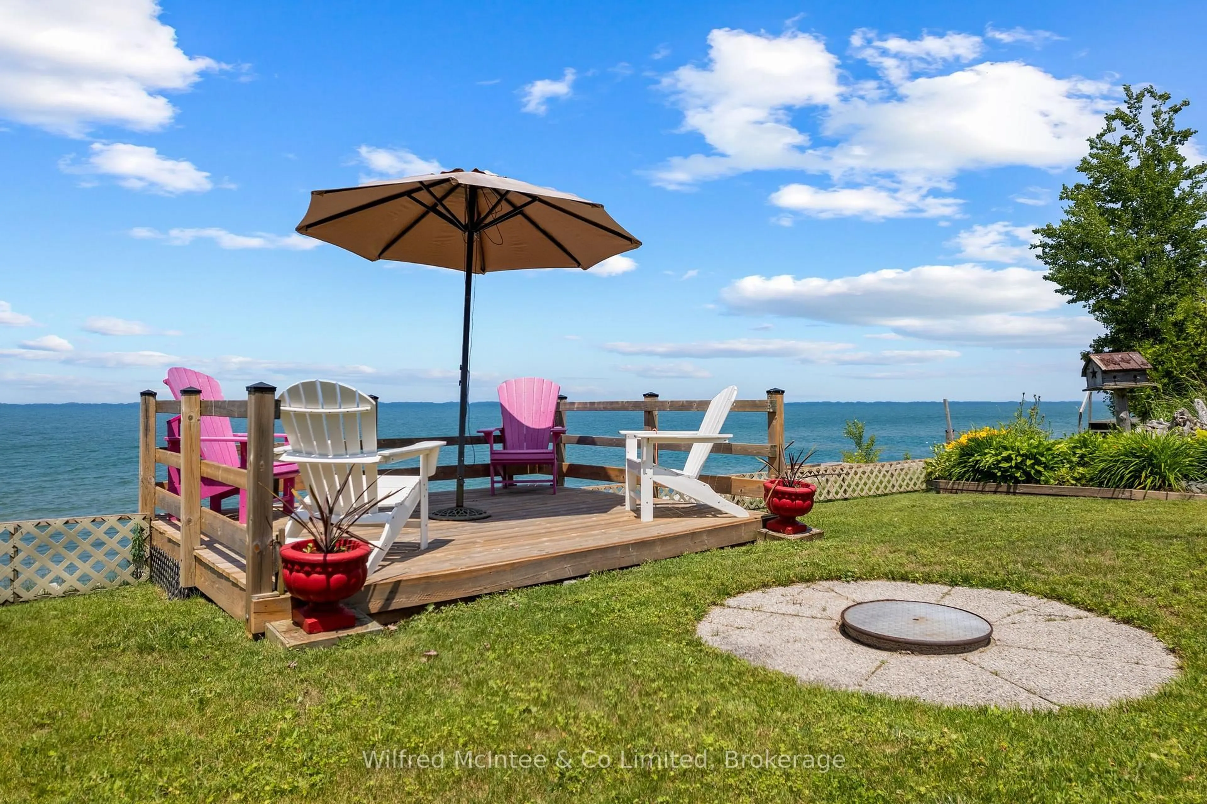 Patio, water/lake/river/ocean view for 509 Bruce Road 13, Native Leased Lands Ontario N0H 2L0