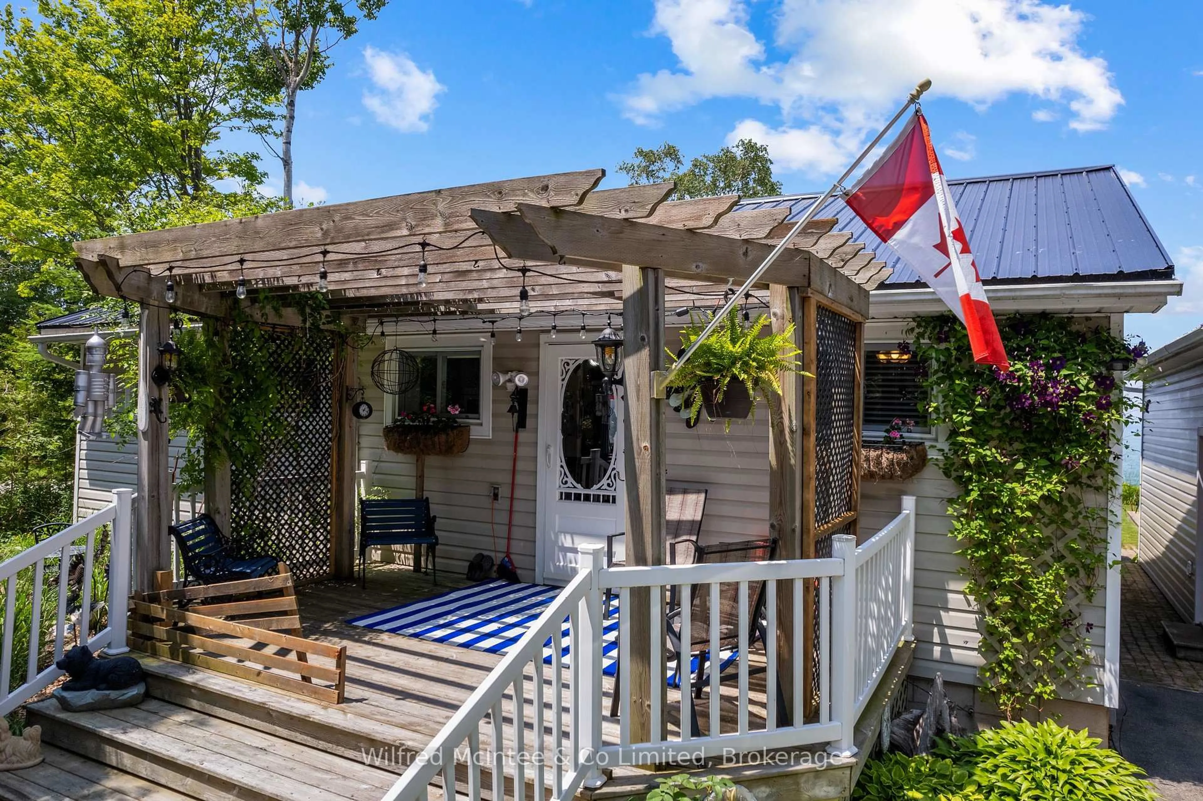 Patio, street for 509 Bruce Road 13, Native Leased Lands Ontario N0H 2L0