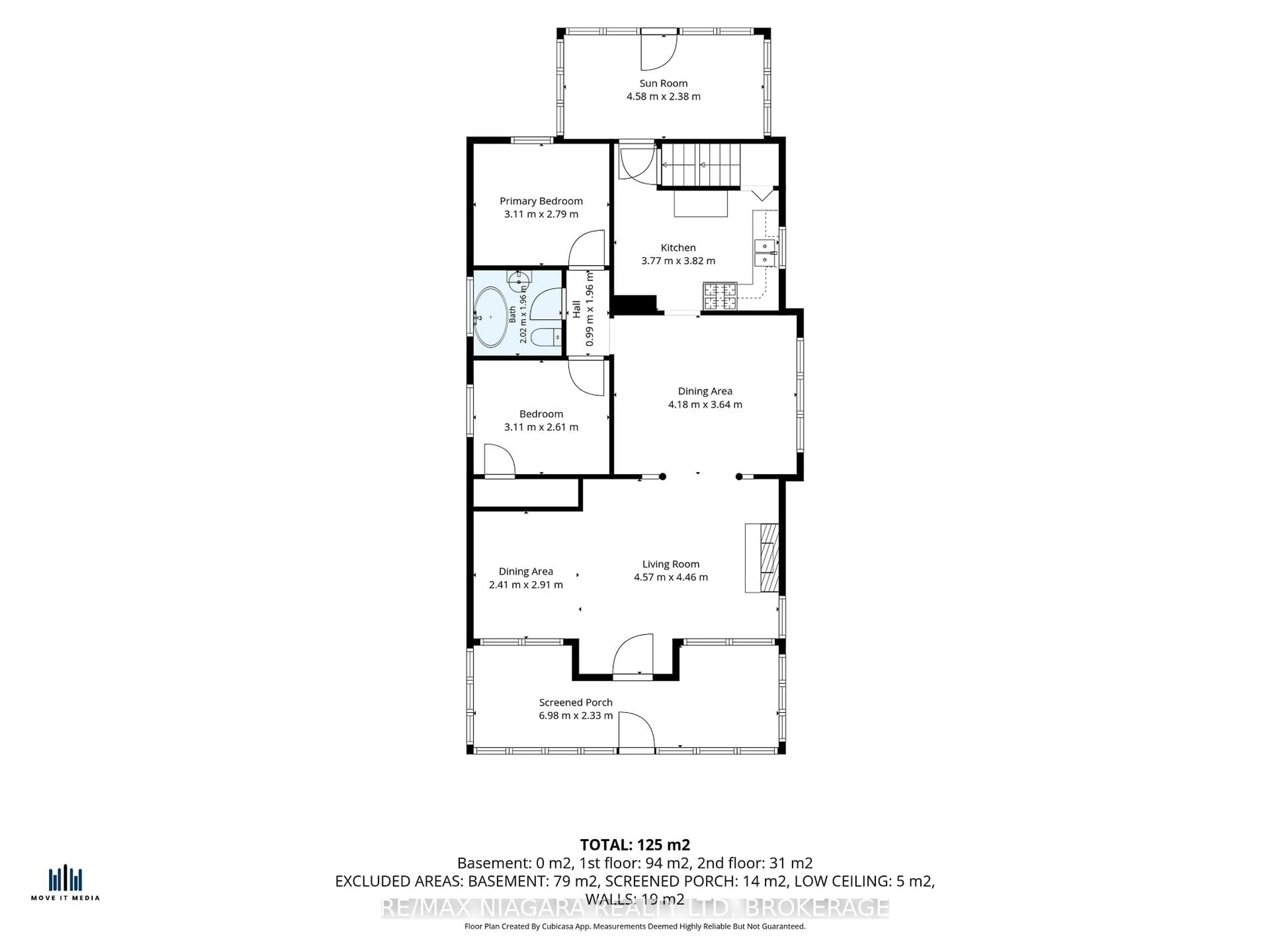 Floor plan for 98 Victoria St, Port Colborne Ontario L3K 2Y4