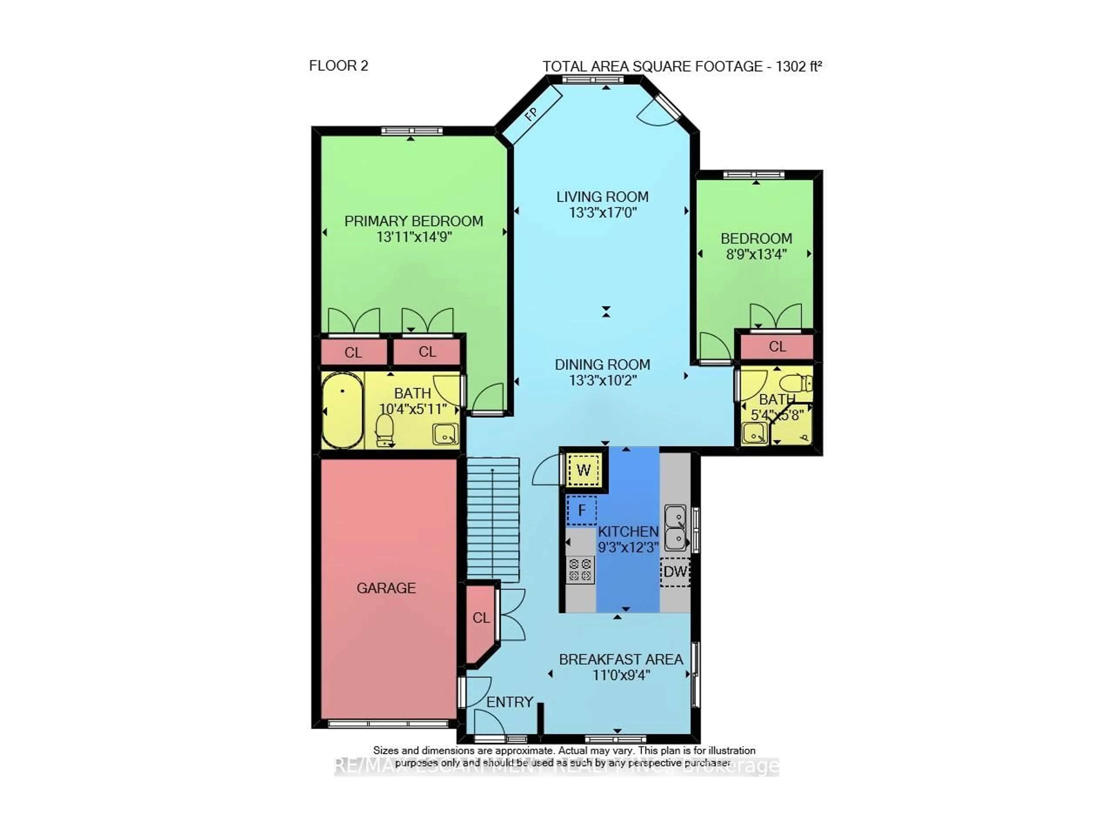 Floor plan for 14 Ecker Lane, Hamilton Ontario L0R 1C0