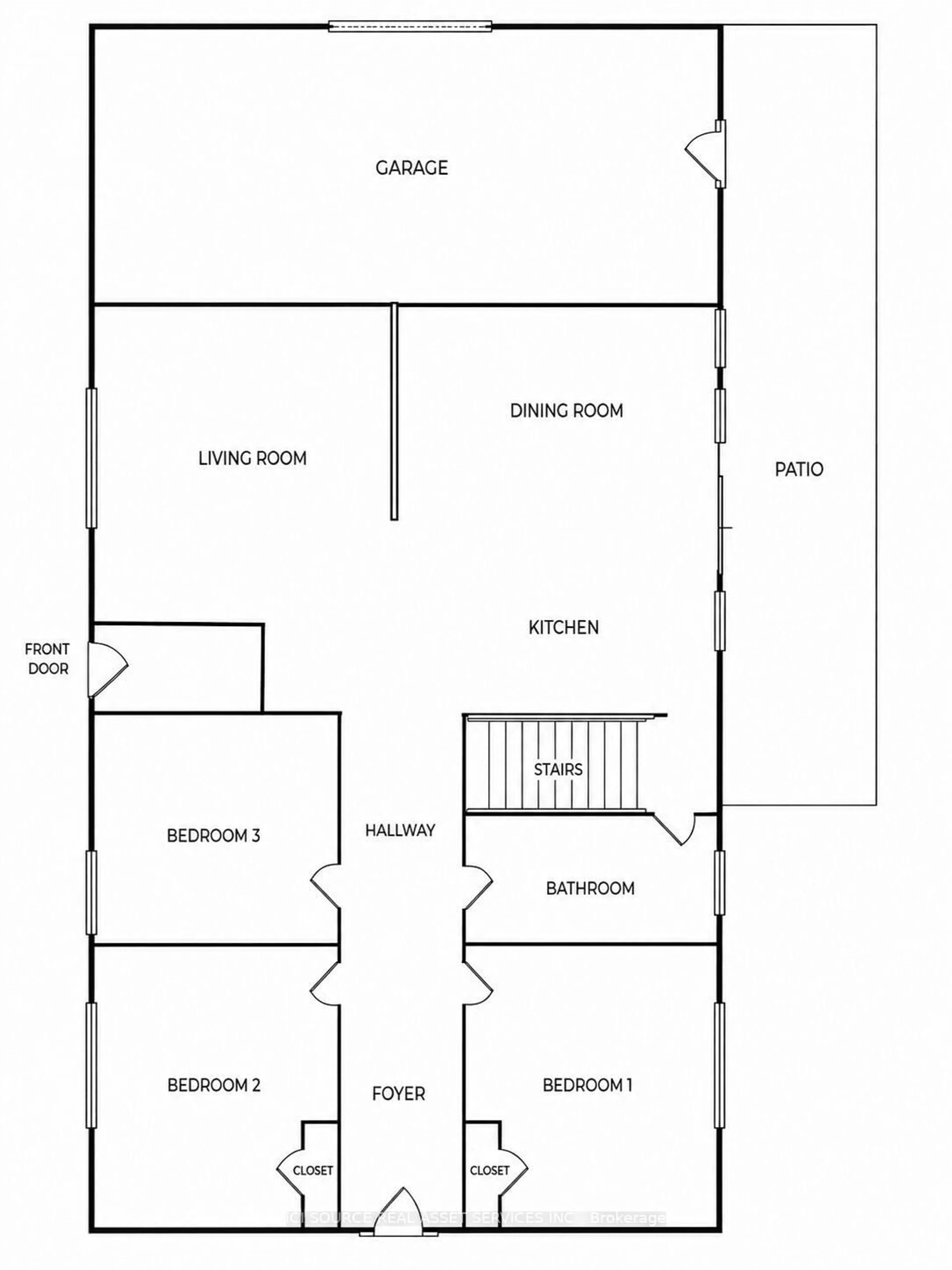 Floor plan for 230 Minnie St, Thames Centre Ontario N0L 1G0