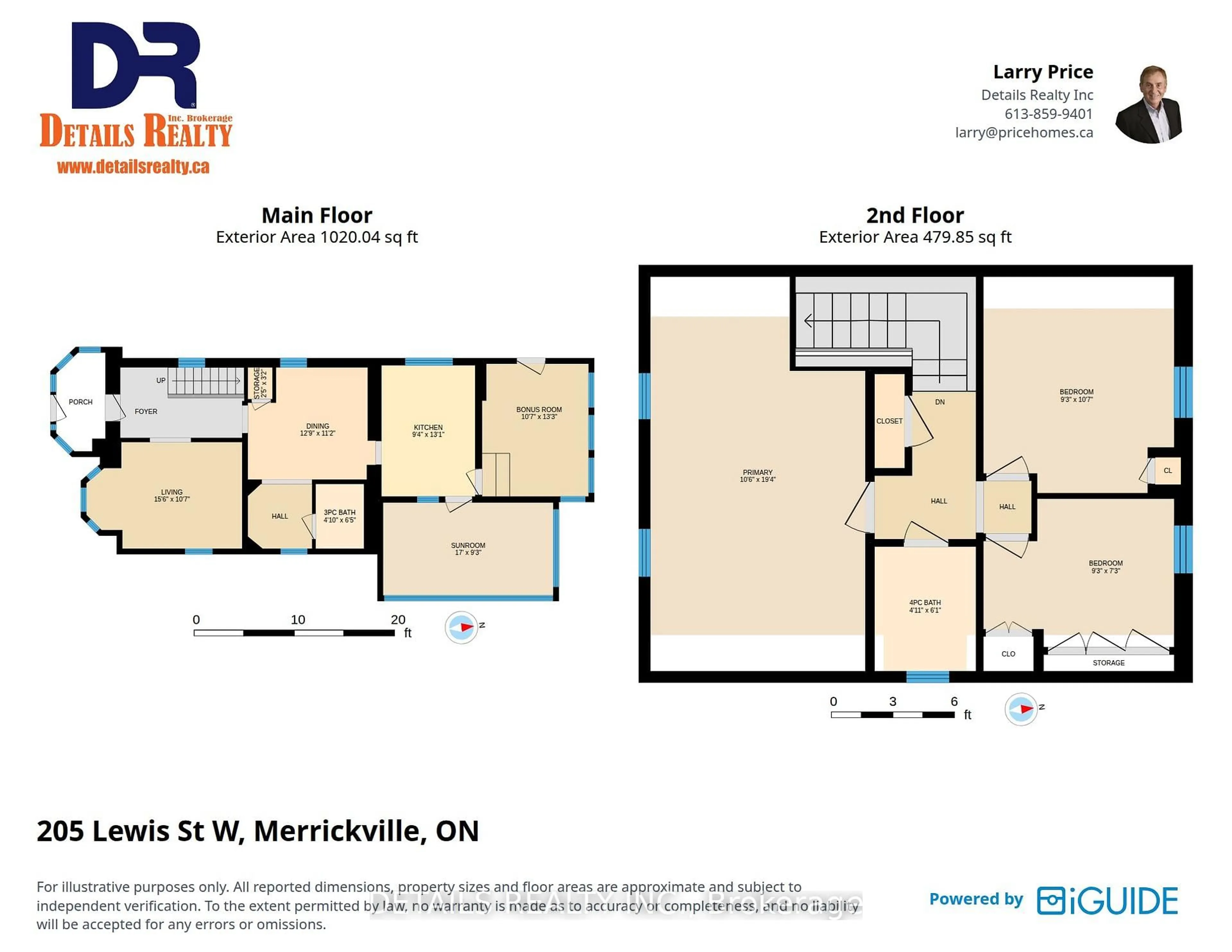Floor plan for 205 Lewis St, Merrickville-Wolford Ontario K0G 1N0