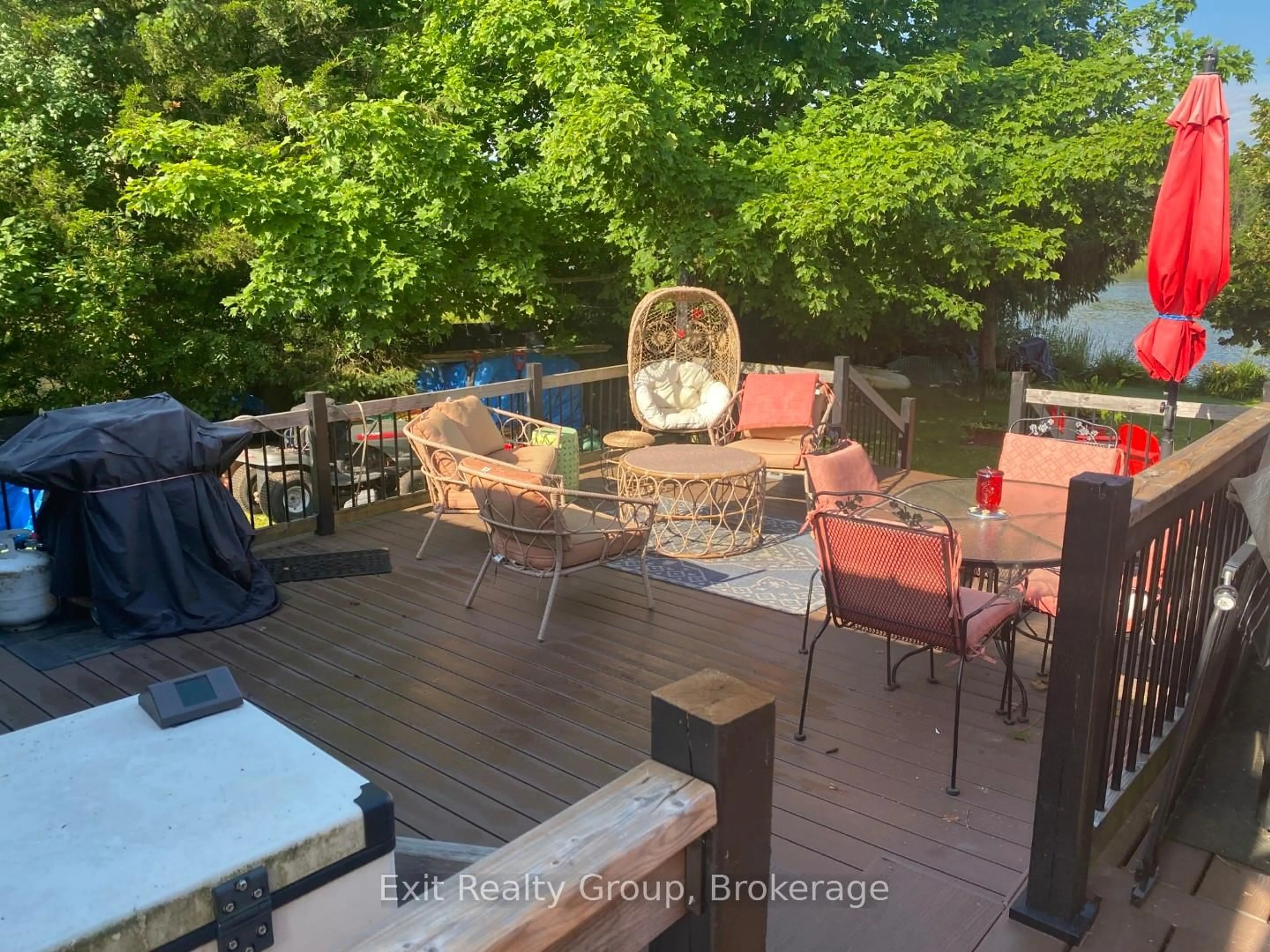 Patio, water/lake/river/ocean view for 66 Rodgers Rd, Trent Hills Ontario K0K 2C0