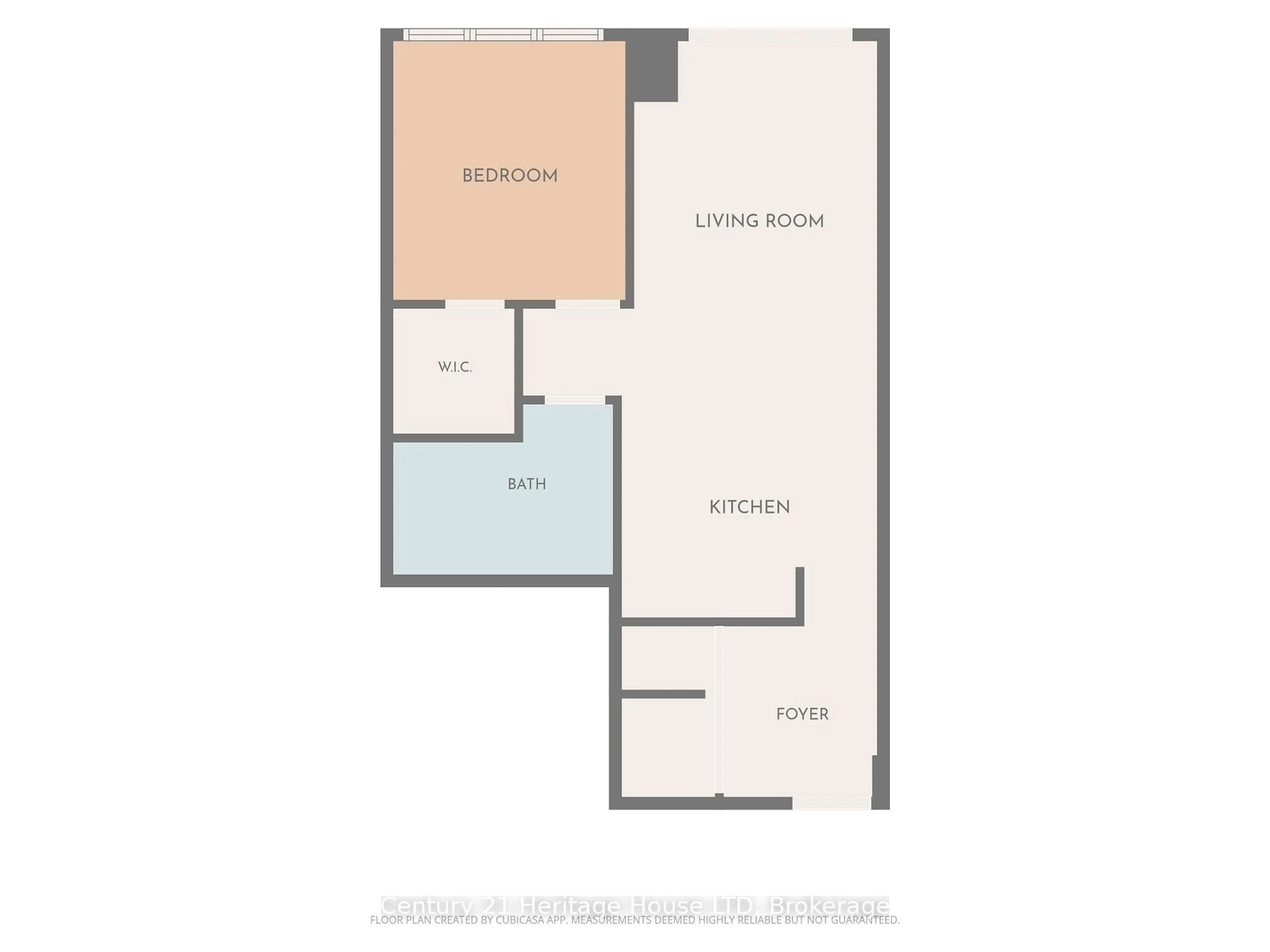 Floor plan for 560 NORTH SERVICE Rd #608, Grimsby Ontario L3M 0G3