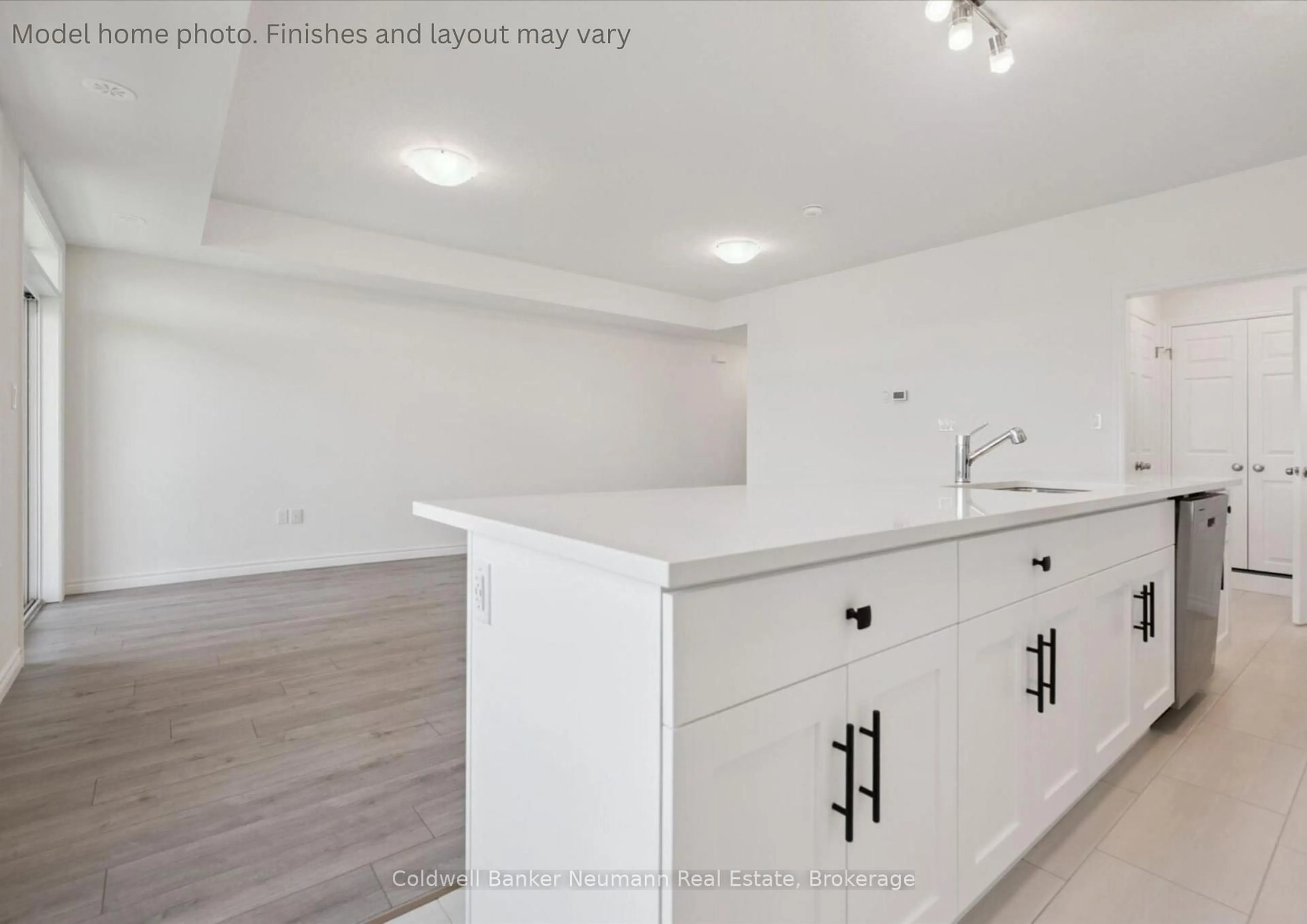 Open concept kitchen, unknown for 13-53 Allegro Common, Cambridge Ontario N3C 1A5