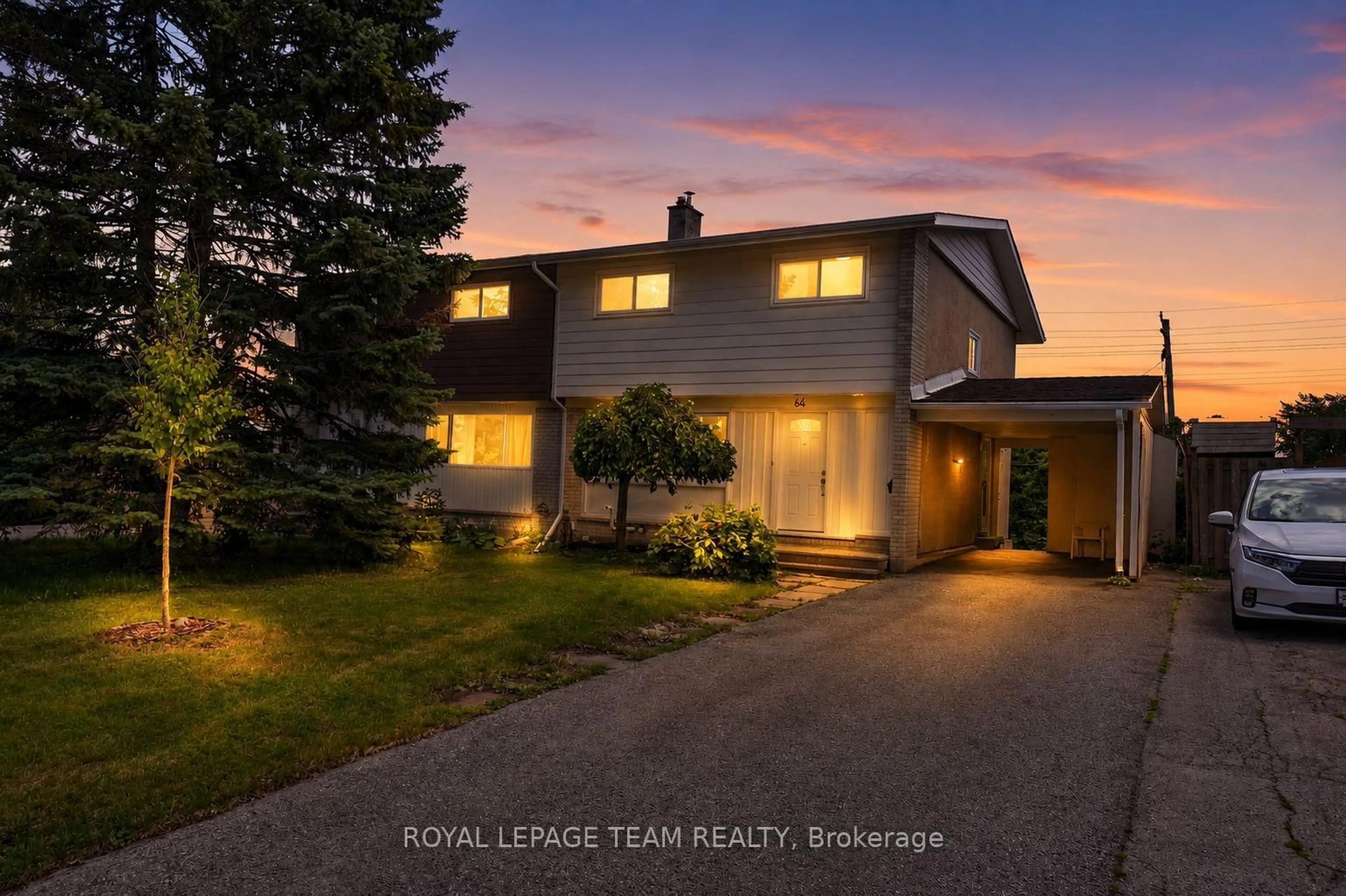 A pic from outside/outdoor area/front of a property/back of a property/a pic from drone, water/lake/river/ocean view for 64 Mulvagh Ave, Ottawa Ontario K2E 6M6