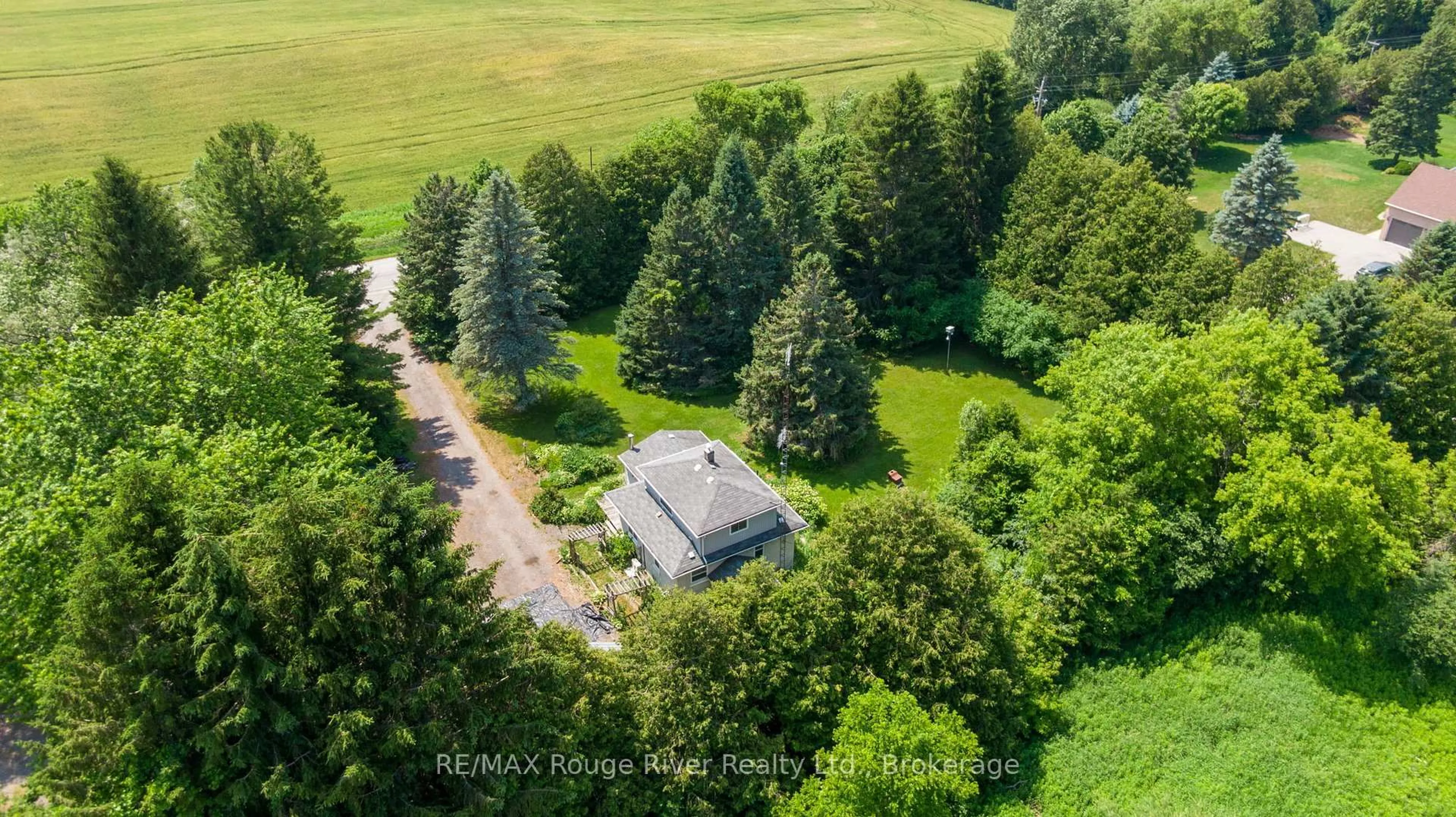 A pic from outside/outdoor area/front of a property/back of a property/a pic from drone, unknown for 7725 Mill St, Port Hope Ontario L0A 1B0
