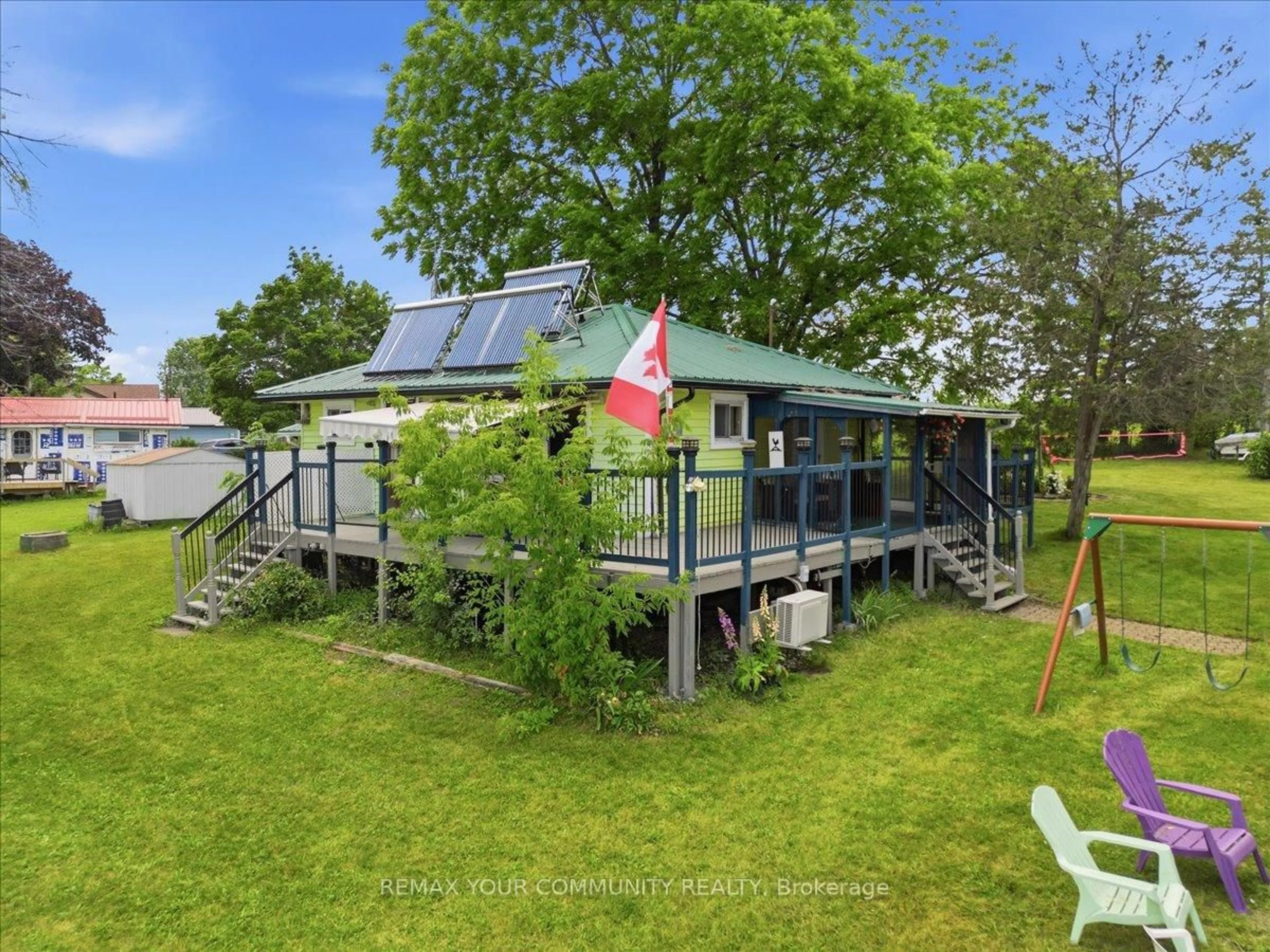 A pic from outside/outdoor area/front of a property/back of a property/a pic from drone, unknown for 531 Catchmore Rd, Trent Hills Ontario K0L 1L0