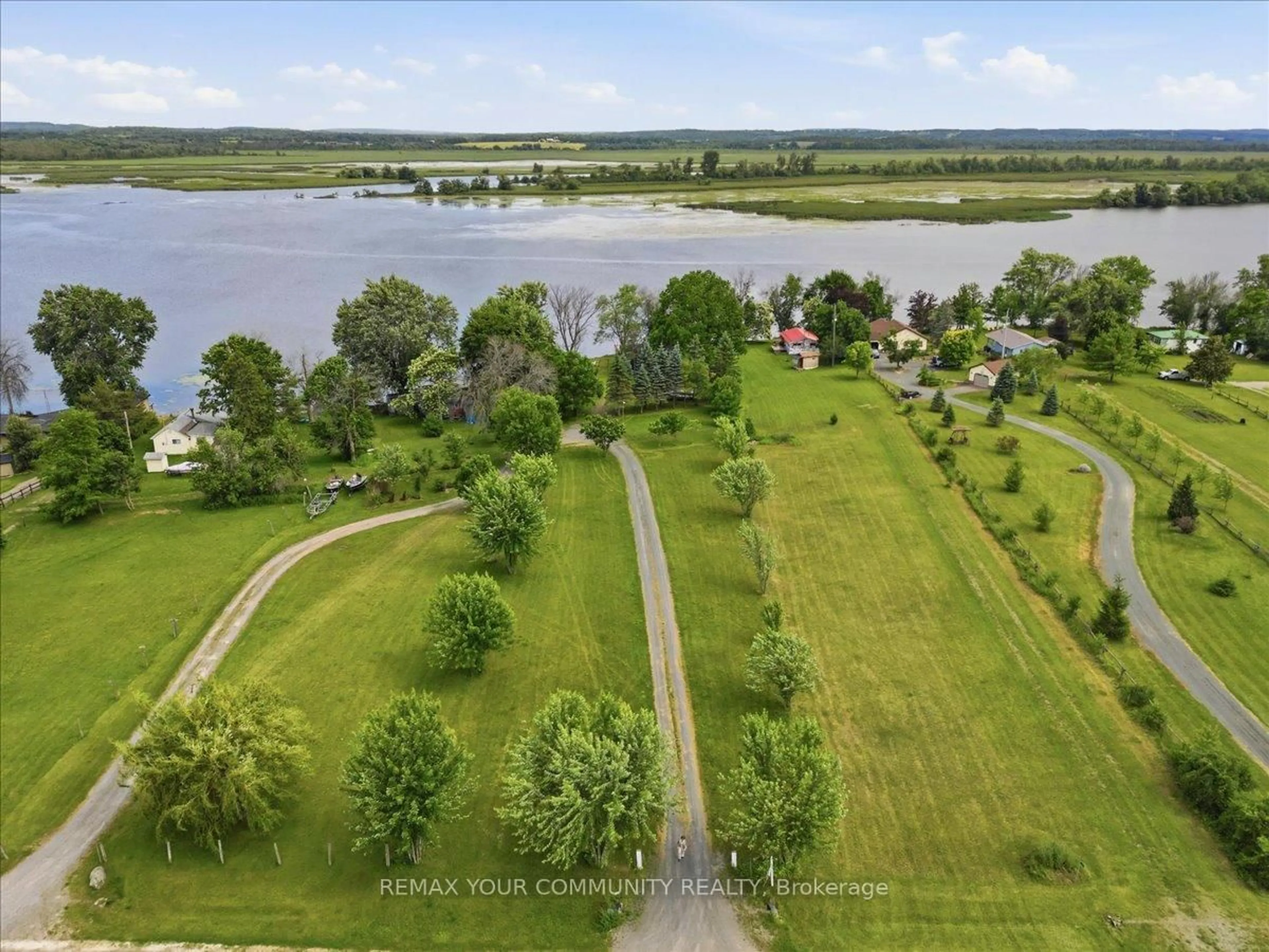 A pic from outside/outdoor area/front of a property/back of a property/a pic from drone, water/lake/river/ocean view for 531 Catchmore Rd, Trent Hills Ontario K0L 1L0