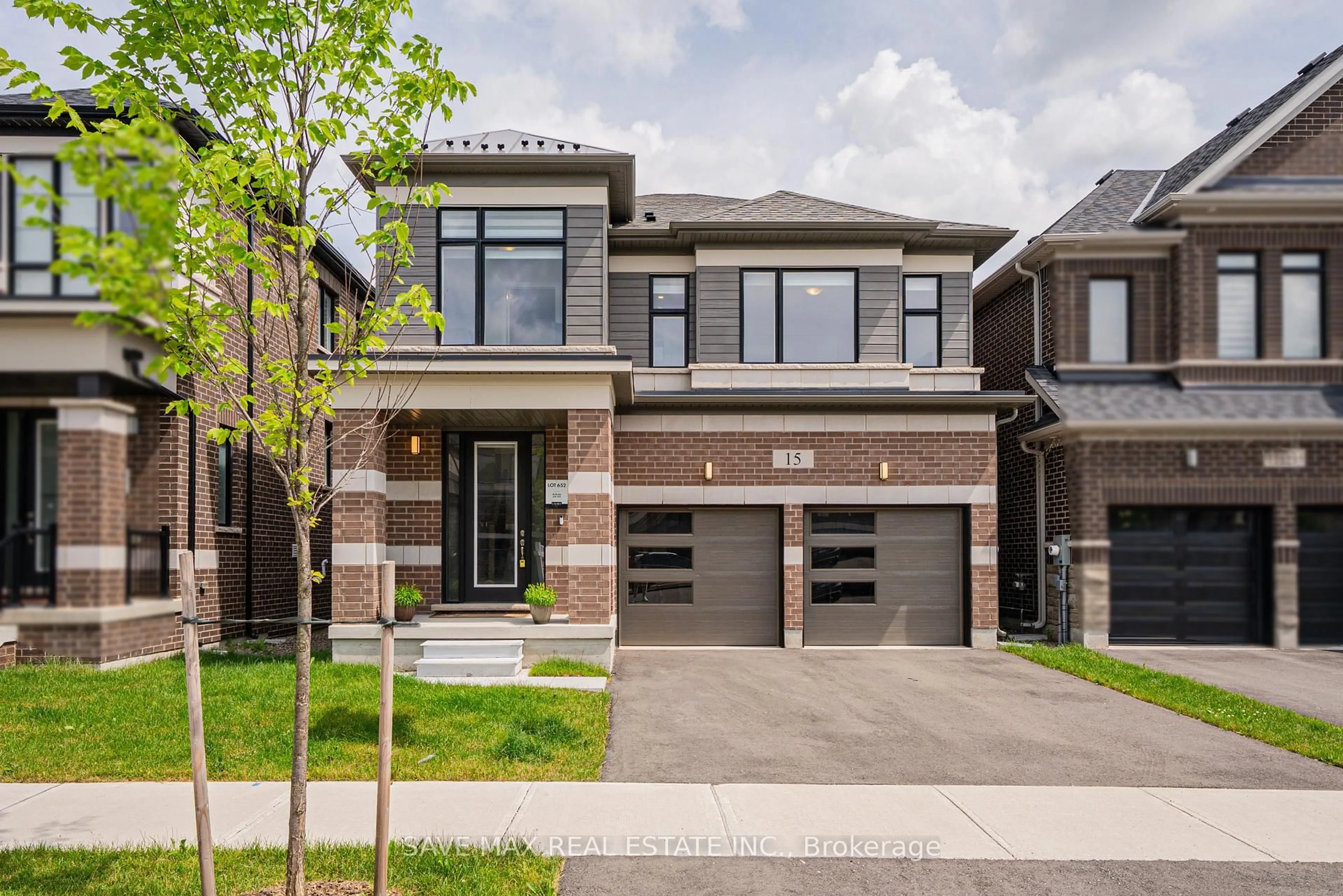 Home with brick exterior material, street for 15 Tyler Ave, Erin Ontario N0B 1T0
