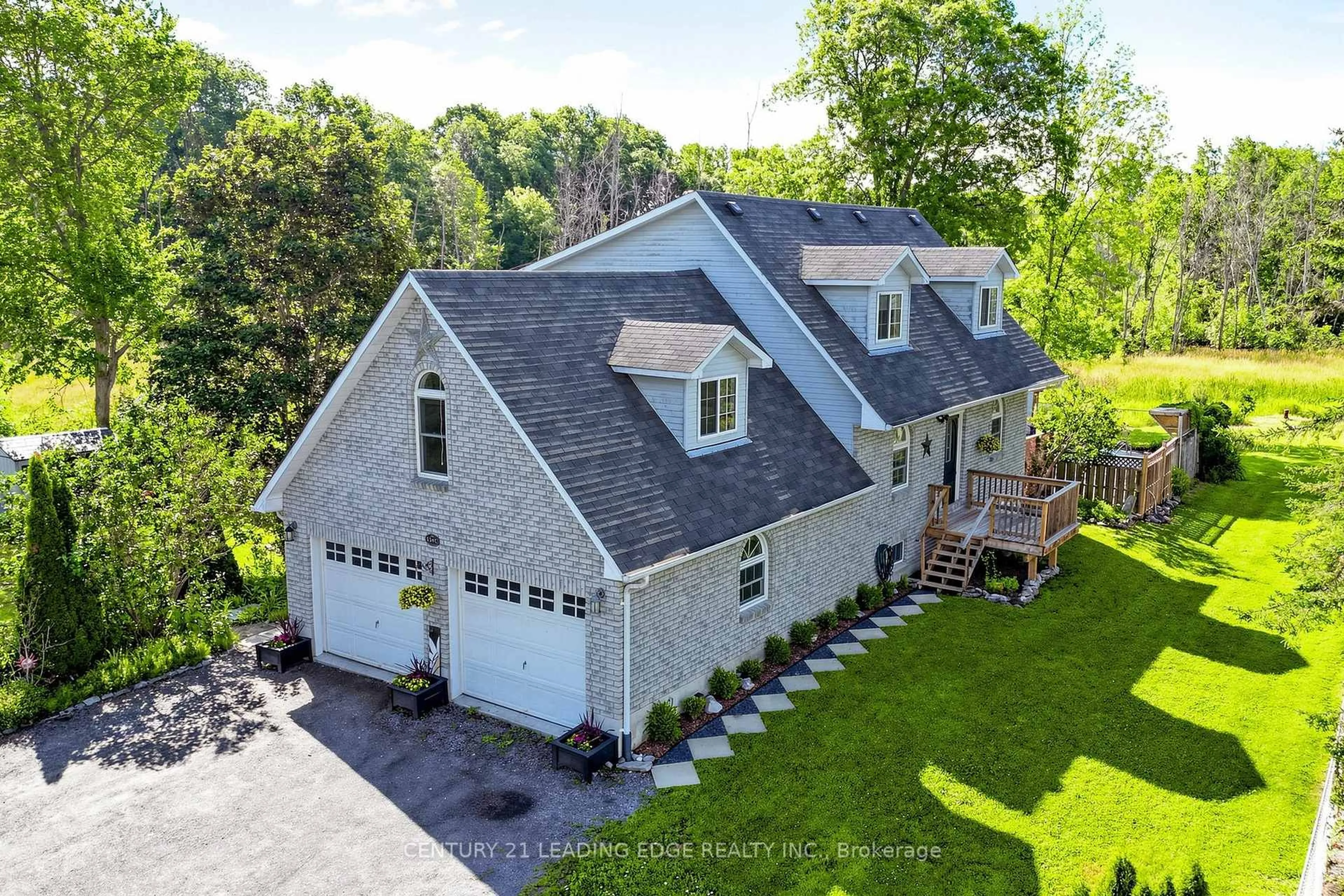 A pic from outside/outdoor area/front of a property/back of a property/a pic from drone, street for 134 C Mudcat Rd, Corbyville Ontario K0K 1V0