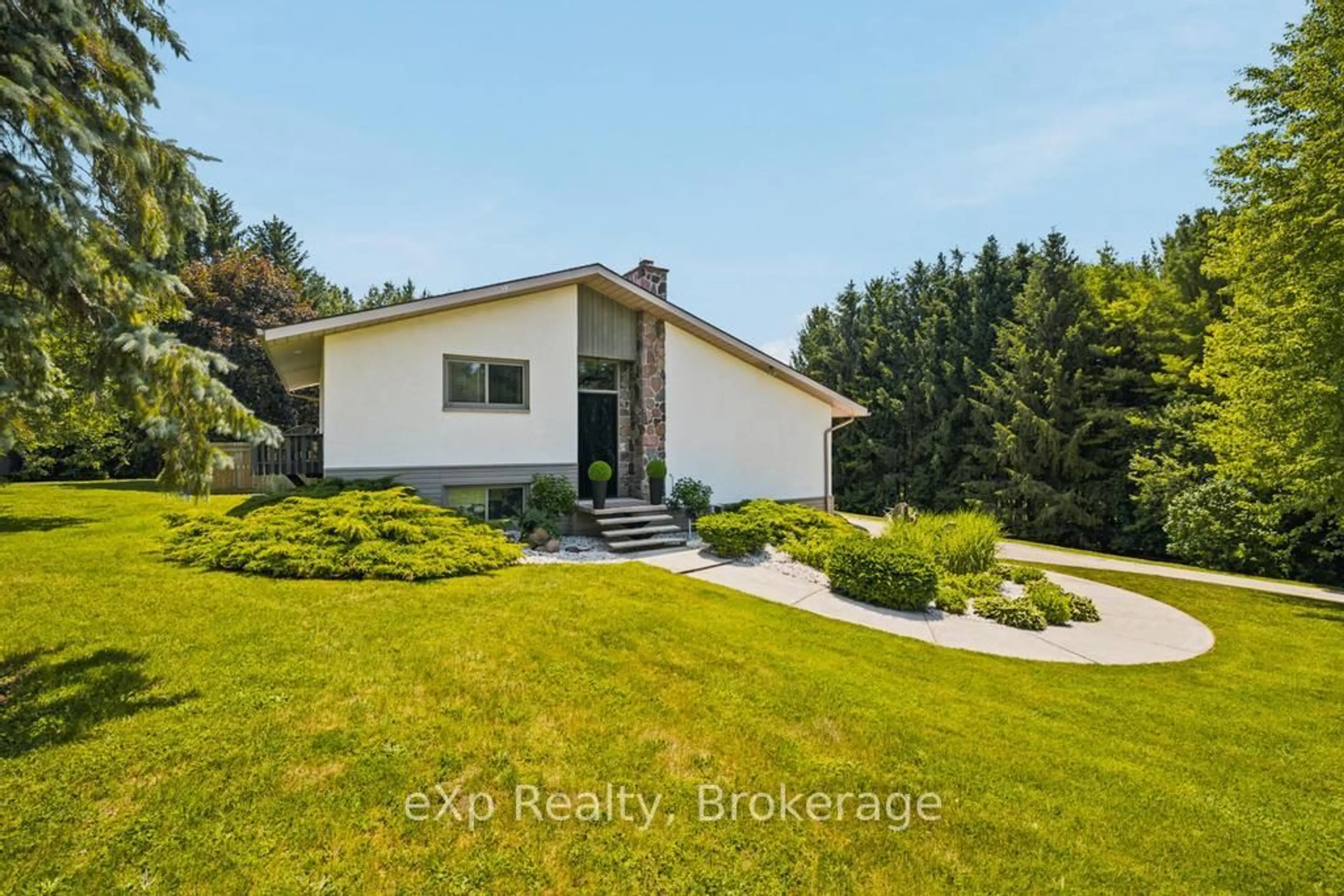 A pic from outside/outdoor area/front of a property/back of a property/a pic from drone, water/lake/river/ocean view for 40481 HOWICK-TURNBERRY Rd, Morris Turnberry Ontario N0G 2W0