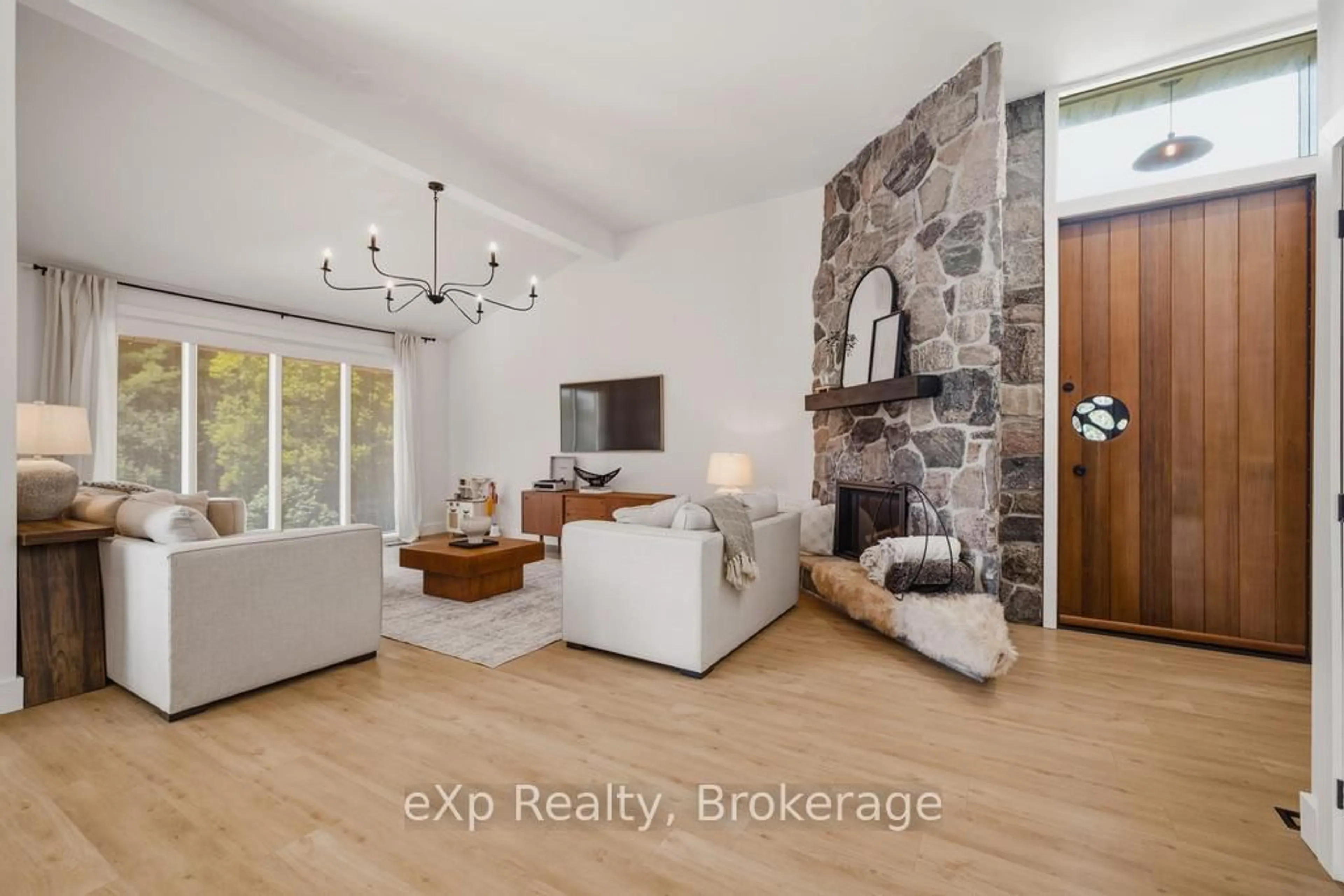 Living room with furniture, ceramic/tile floor for 40481 HOWICK-TURNBERRY Rd, Morris Turnberry Ontario N0G 2W0