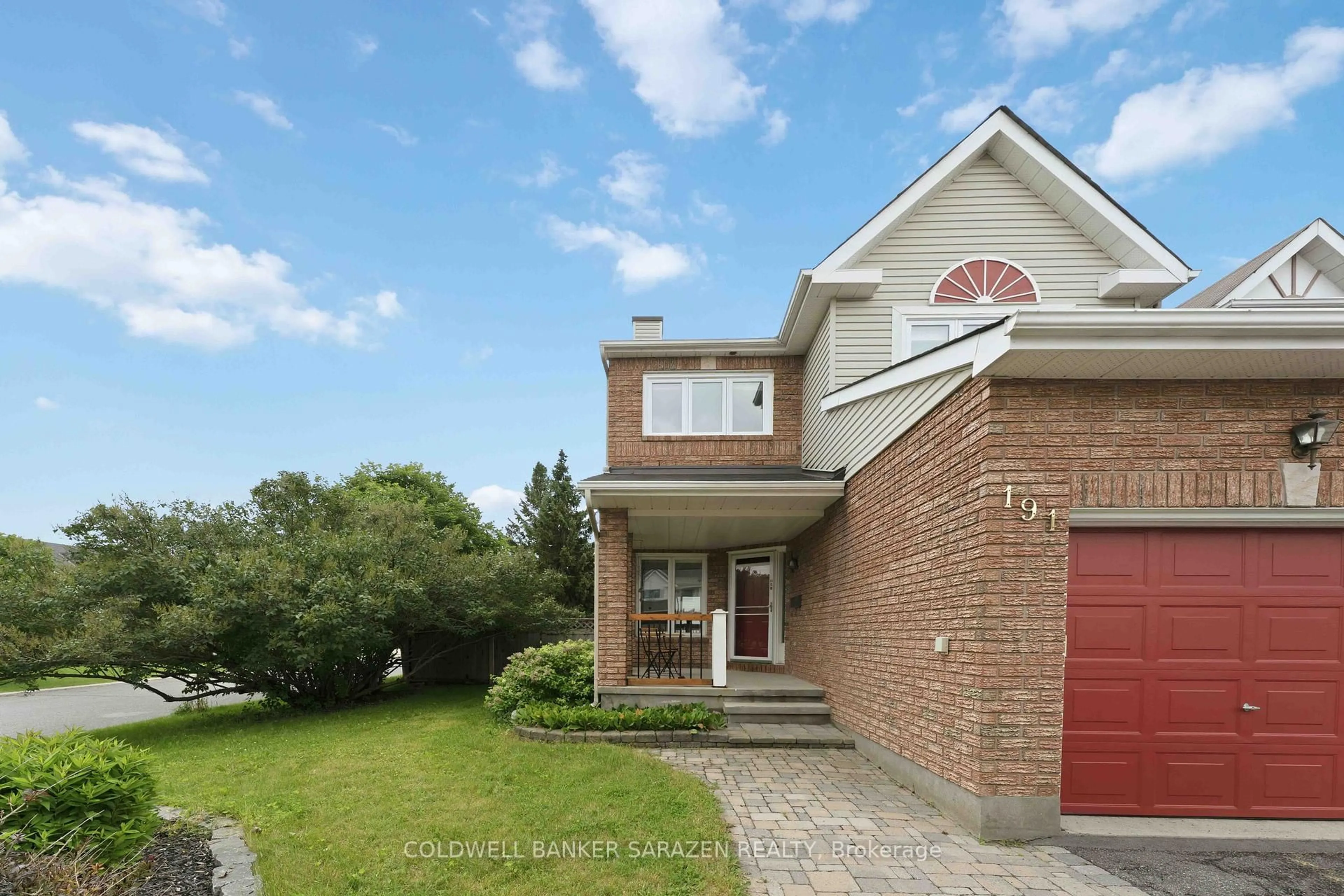 Home with brick exterior material, street for 191 Markland Cres, Ottawa Ontario K2G 6B7