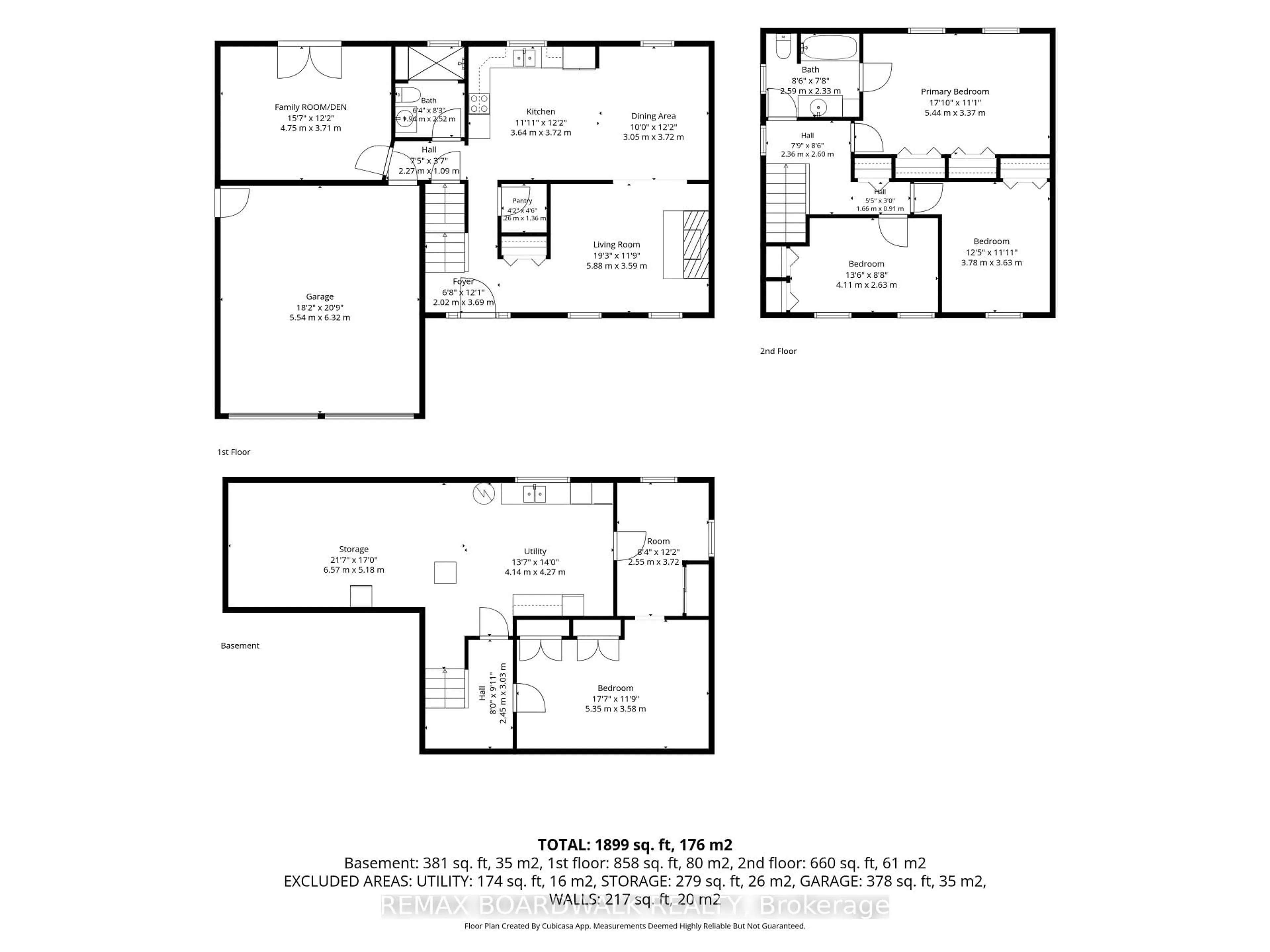 Floor plan for 18 Berg Cres, North Grenville Ontario K0G 1J0