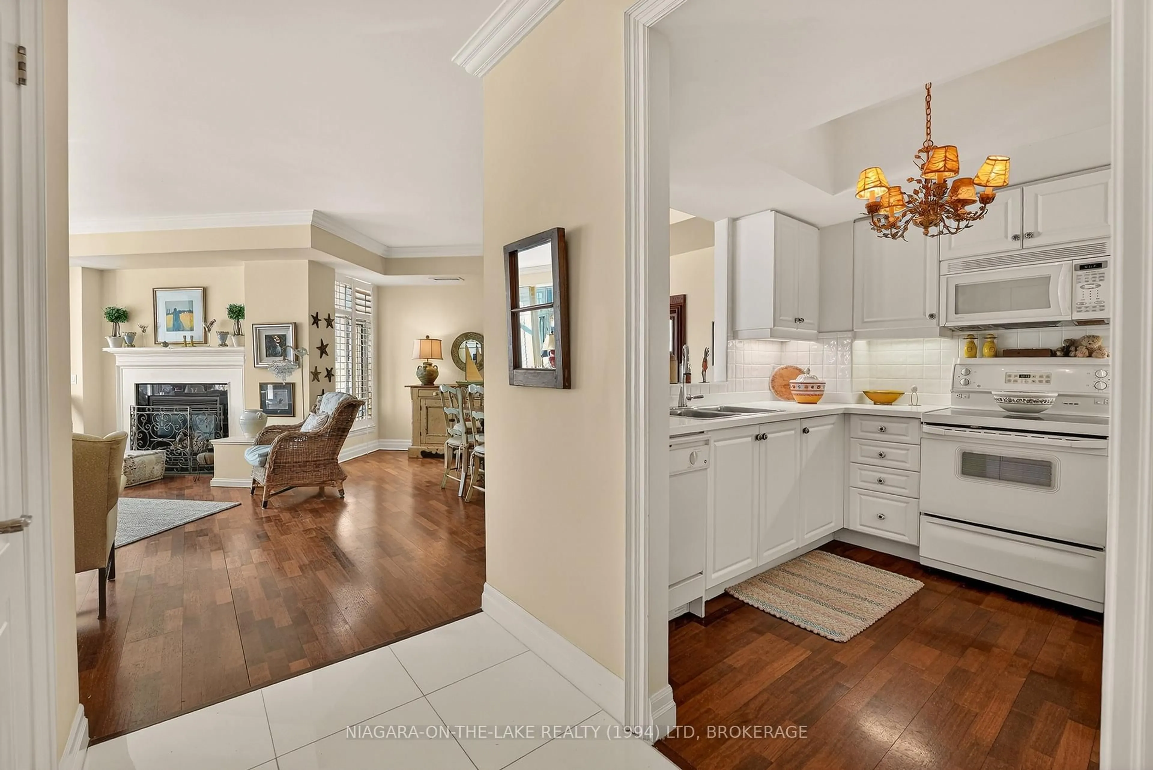Open concept kitchen, unknown for 215 Ricardo St #107, Niagara-on-the-Lake Ontario L0S 1J0
