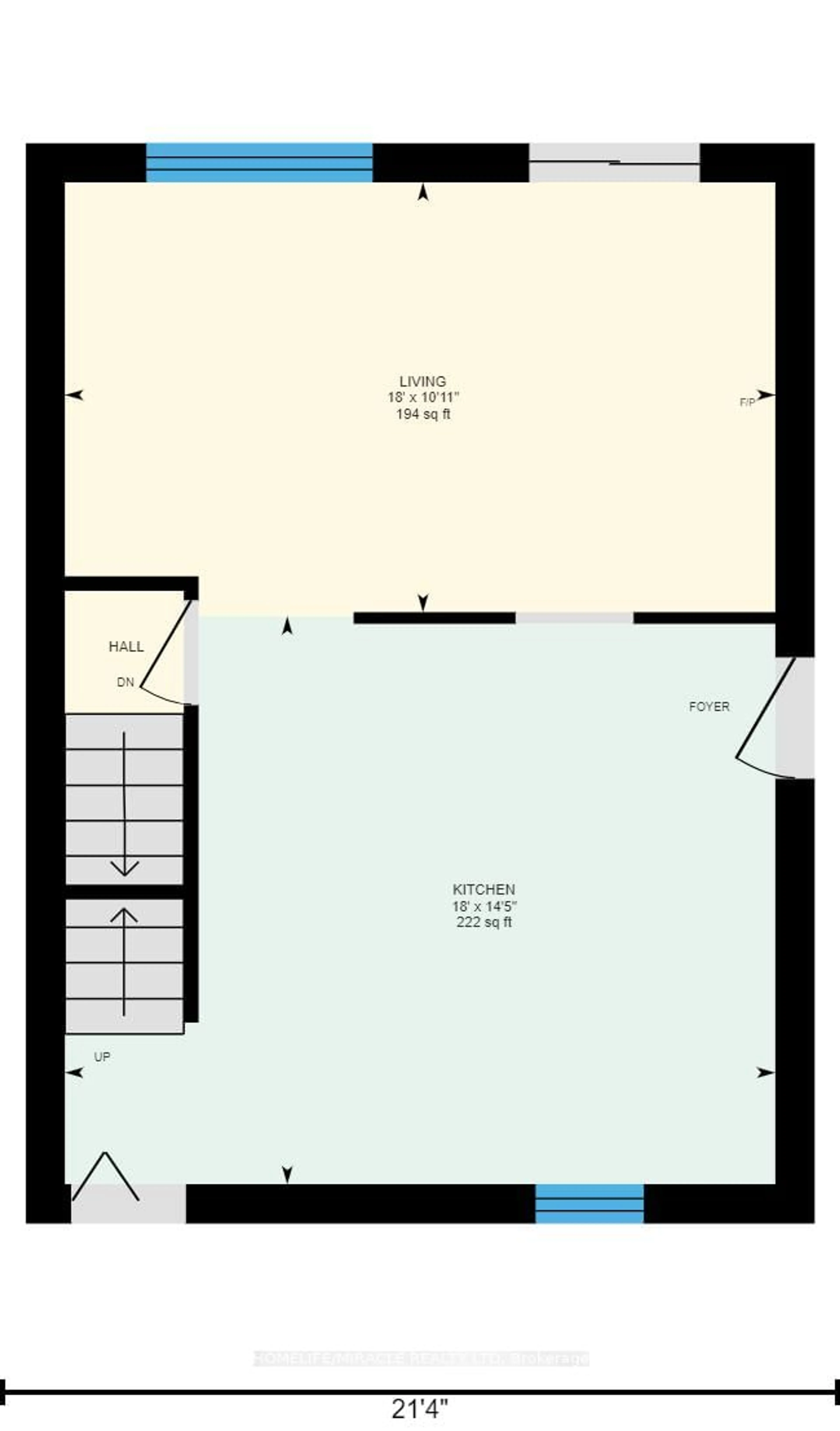Floor plan for 1180 Heathfield Crt, Windsor Ontario N8S 4N9