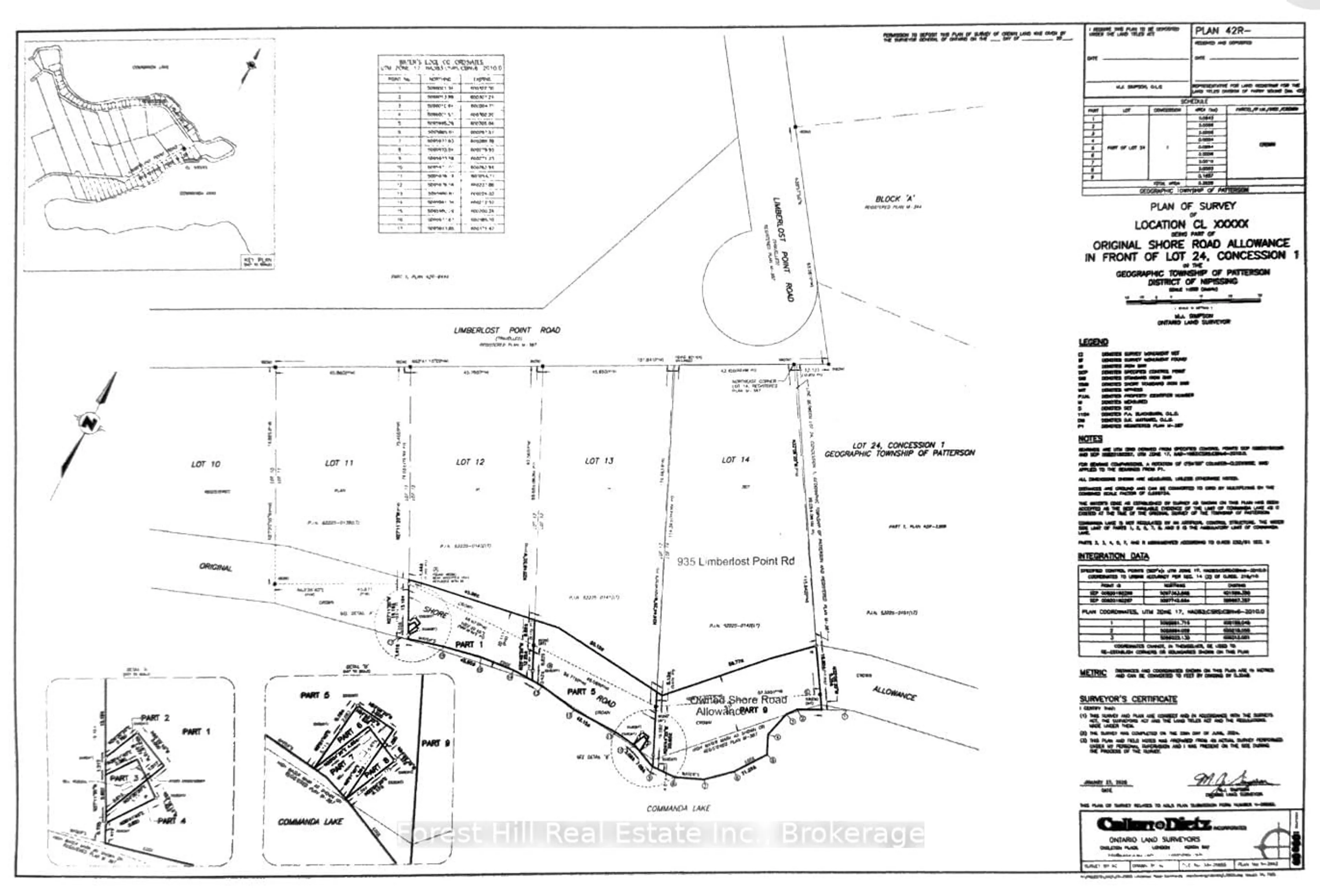 Floor plan for 935 Limberlost Rd, Parry Sound Remote Area Ontario P0H 2R0