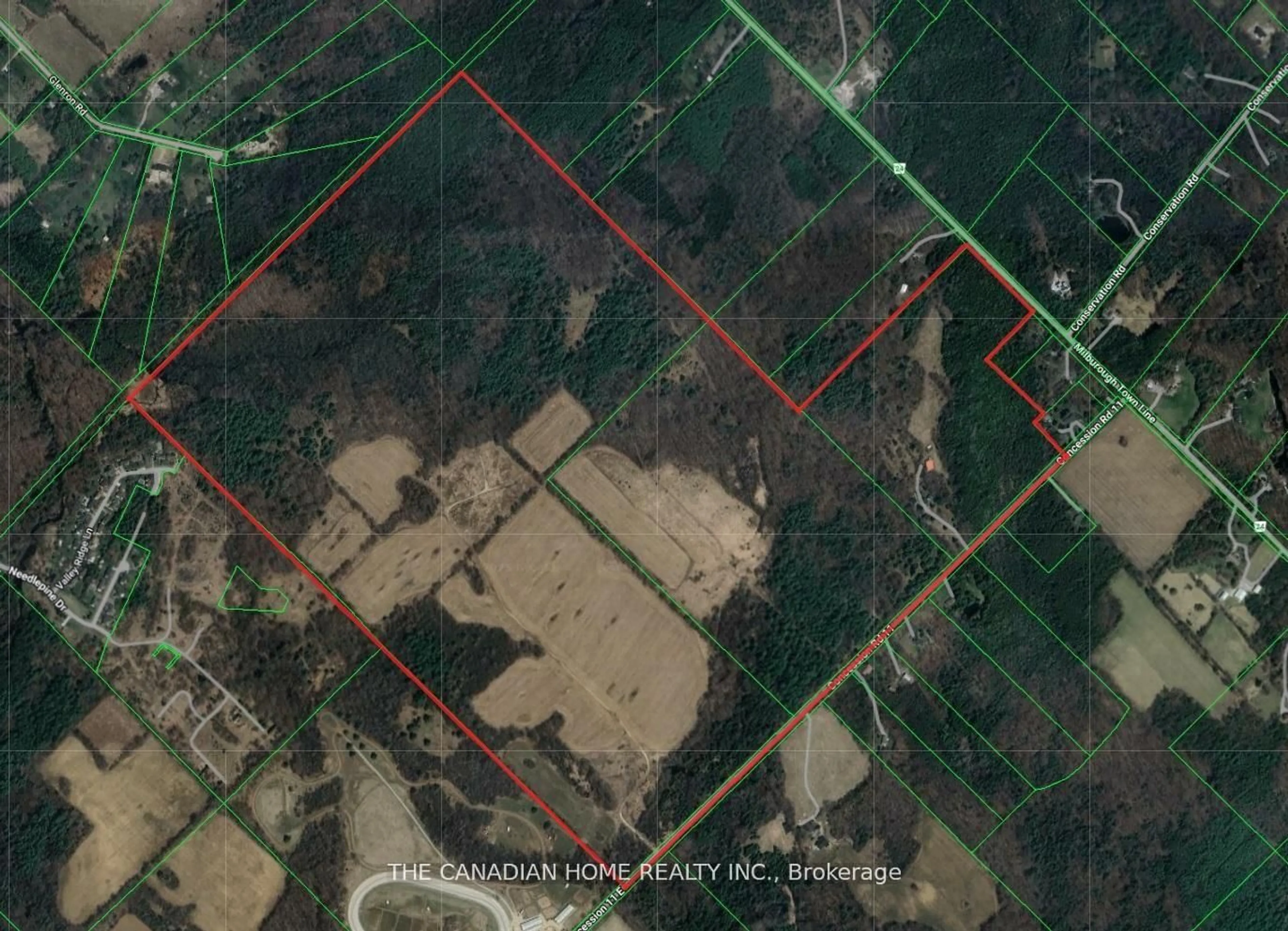 Picture of a map for 475 11th Concession Rd, Hamilton Ontario L8B 1R3