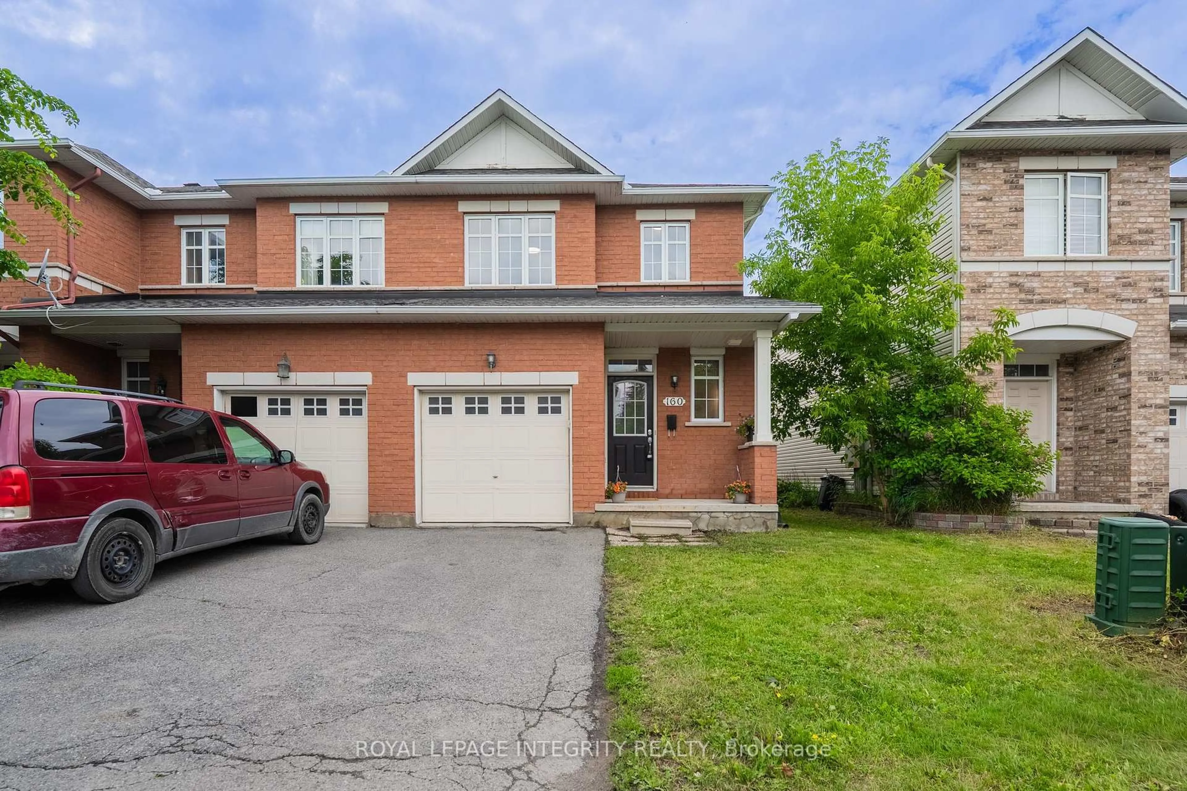 Home with brick exterior material, street for 160 DEERCROFT Ave, Ottawa Ontario K2J 5H9