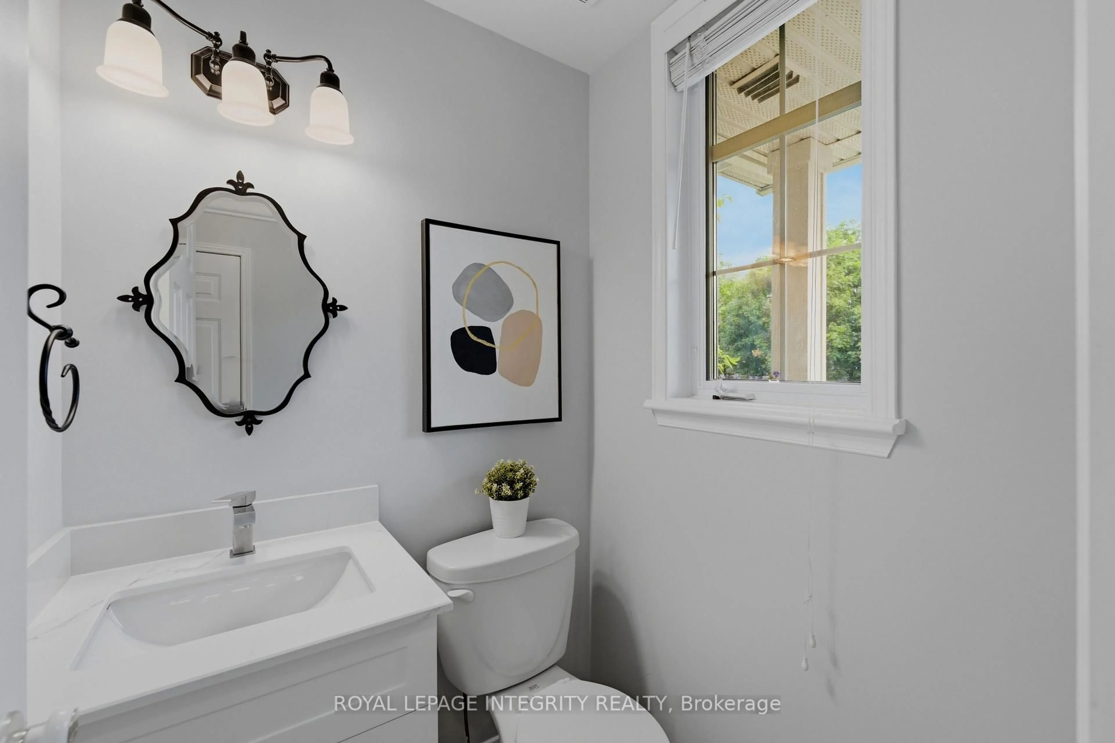 Contemporary bathroom, ceramic/tile floor for 160 DEERCROFT Ave, Ottawa Ontario K2J 5H9