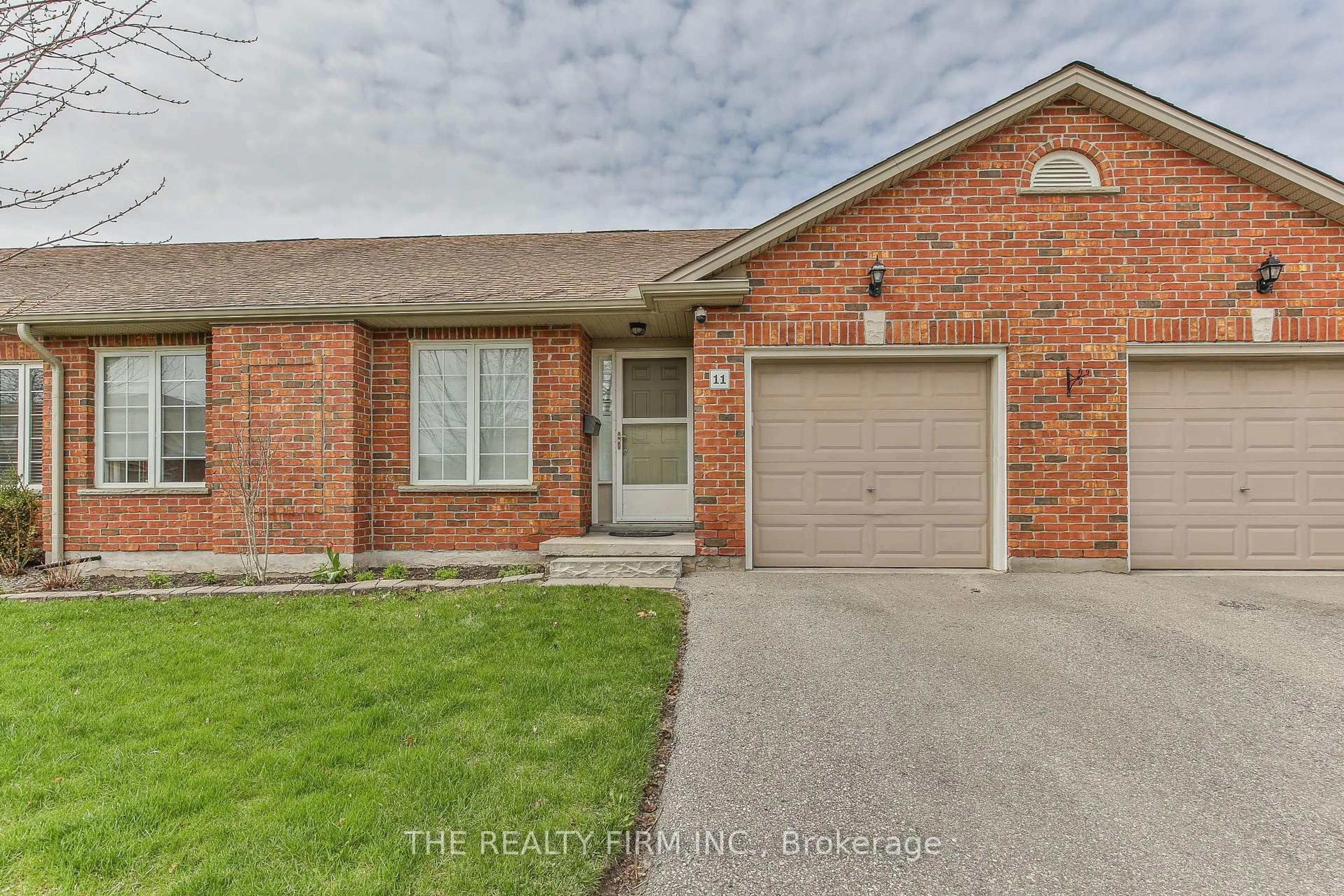 Home with brick exterior material, street for 100 Stroud Cres #11, London South Ontario N6E 4A1