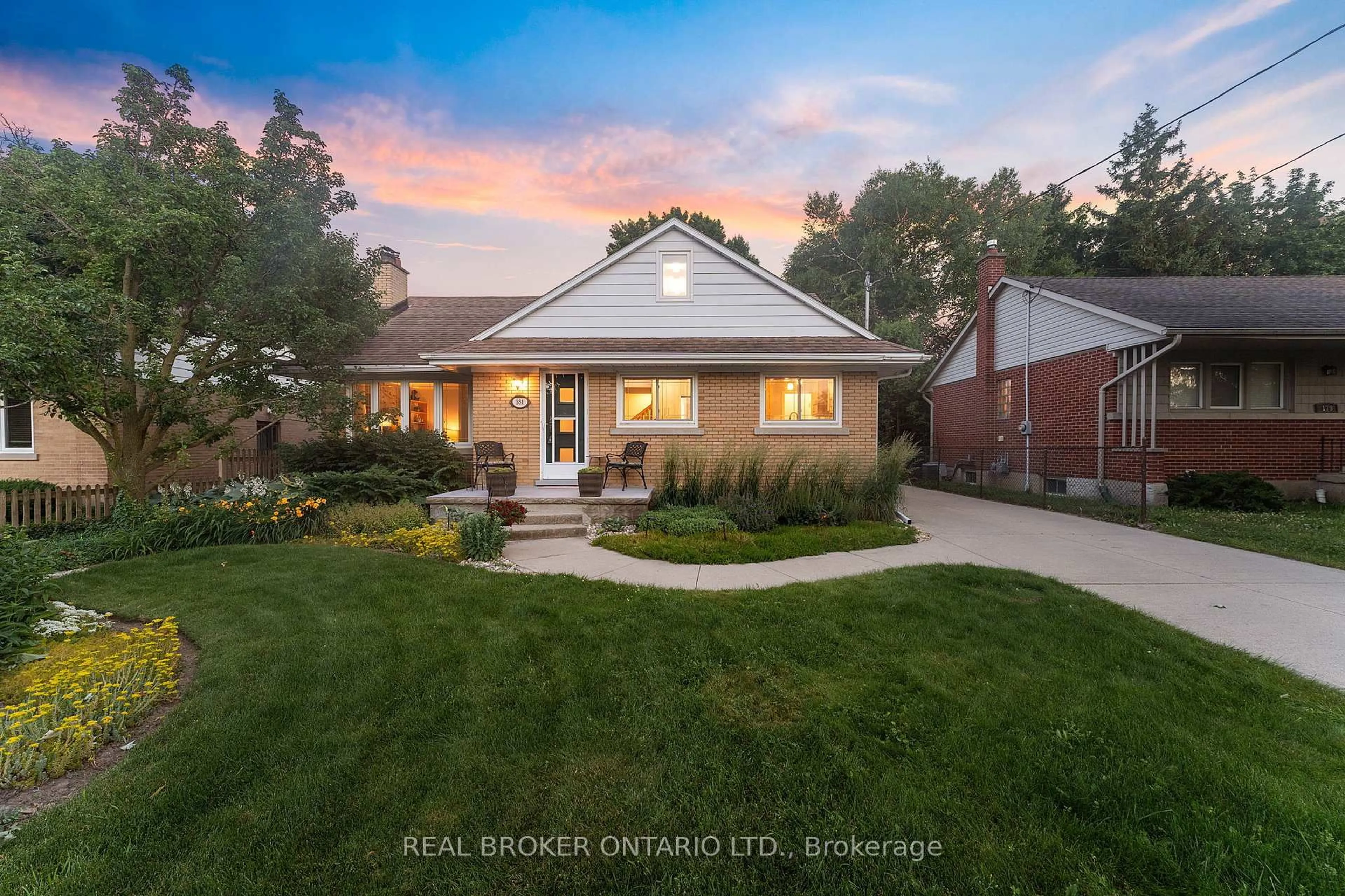 Home with brick exterior material, street for 181 Rodney St, Waterloo Ontario N2J 1G4